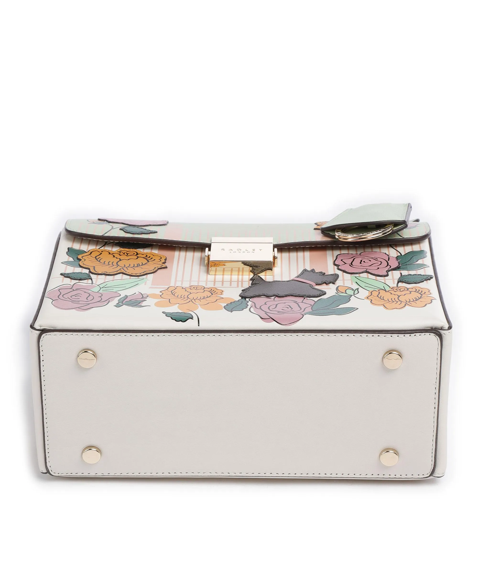  Radley London Rosebay Avenue Borsa a tracolla pelle a grana fine multicolore  