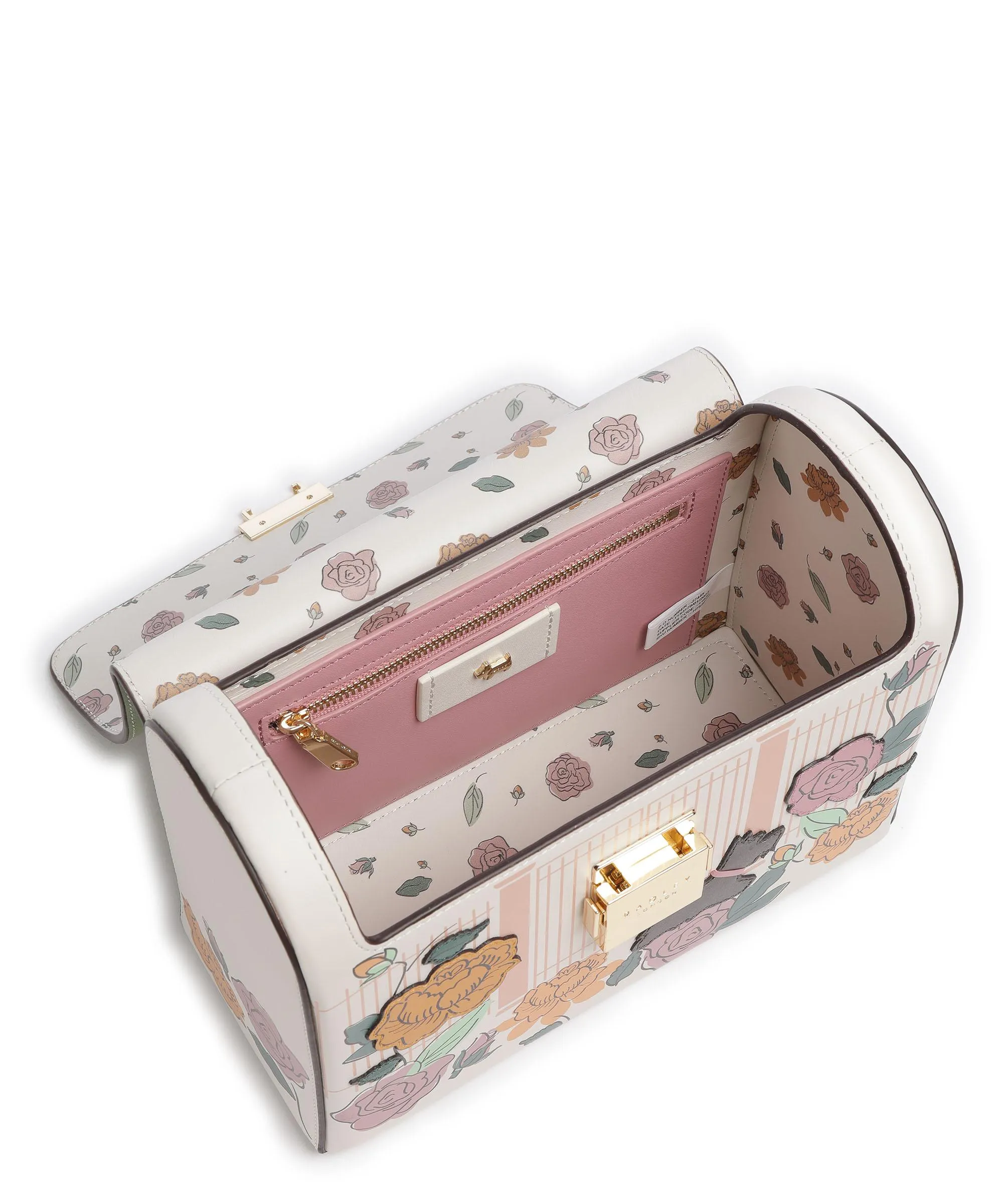  Radley London Rosebay Avenue Borsa a tracolla pelle a grana fine multicolore  