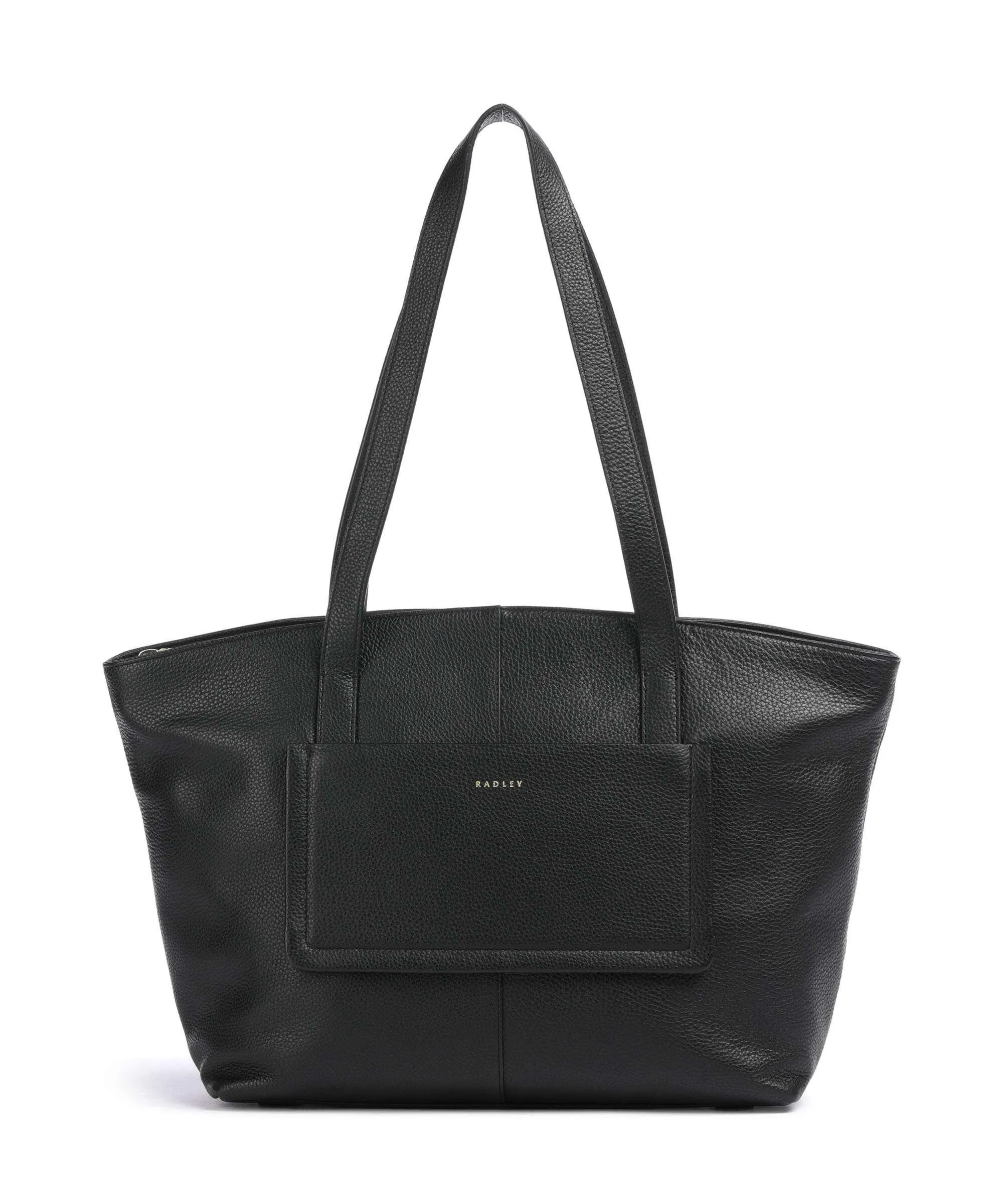  Radley London Sycamore Grove Borsa shopper pelle di vacchetta grana nero  