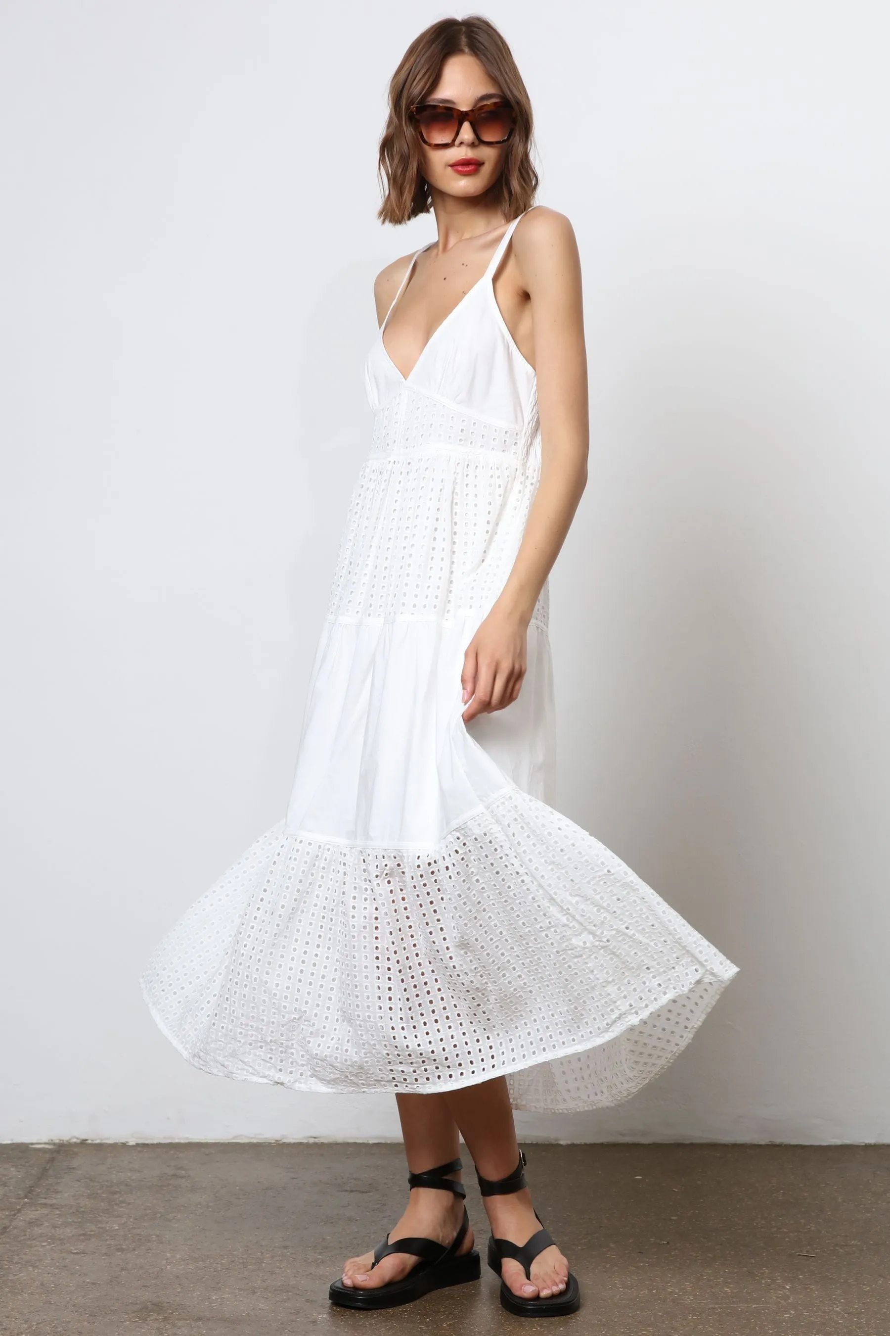 Religion - Abito maxi estivo con spalline