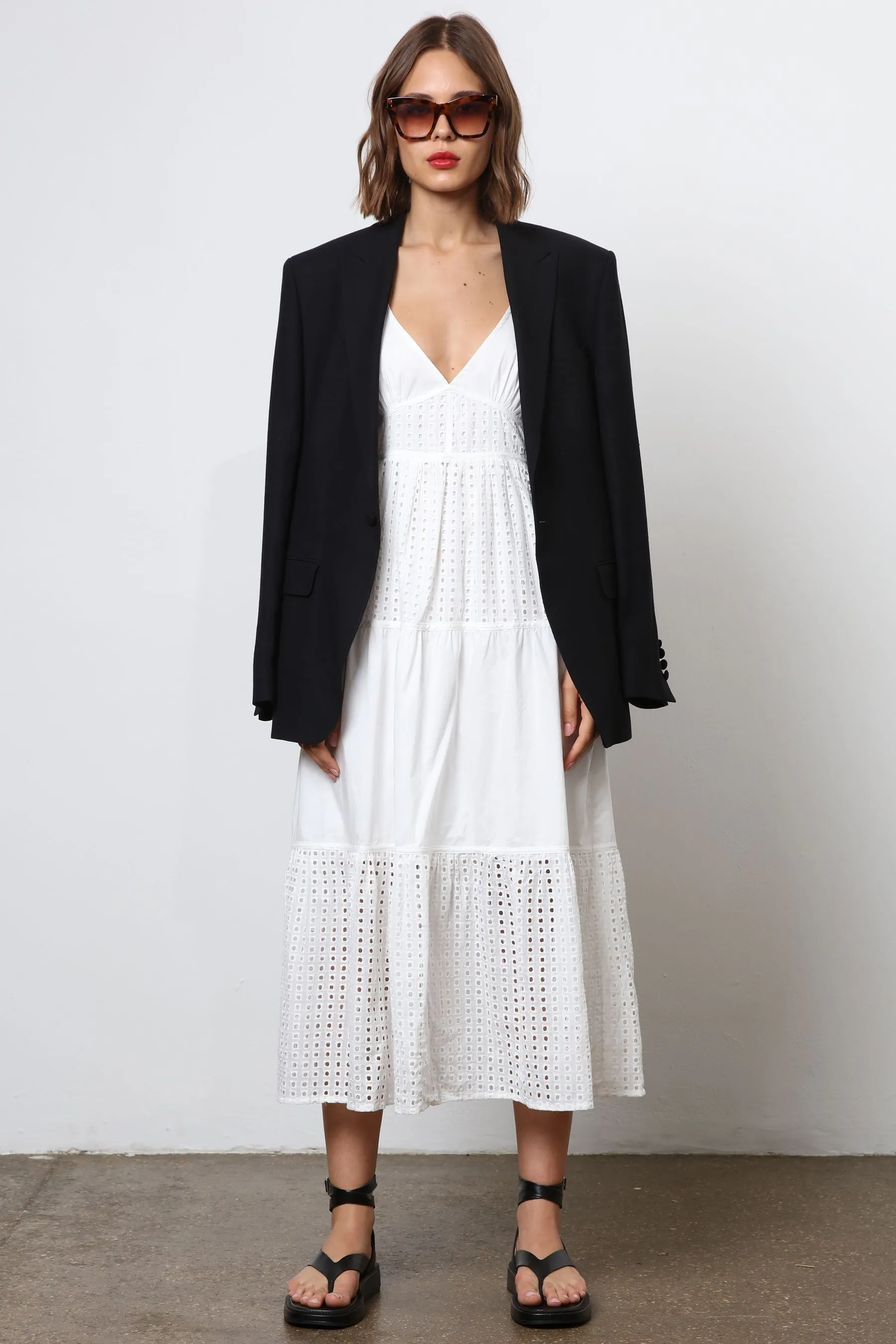 Religion - Abito maxi estivo con spalline
