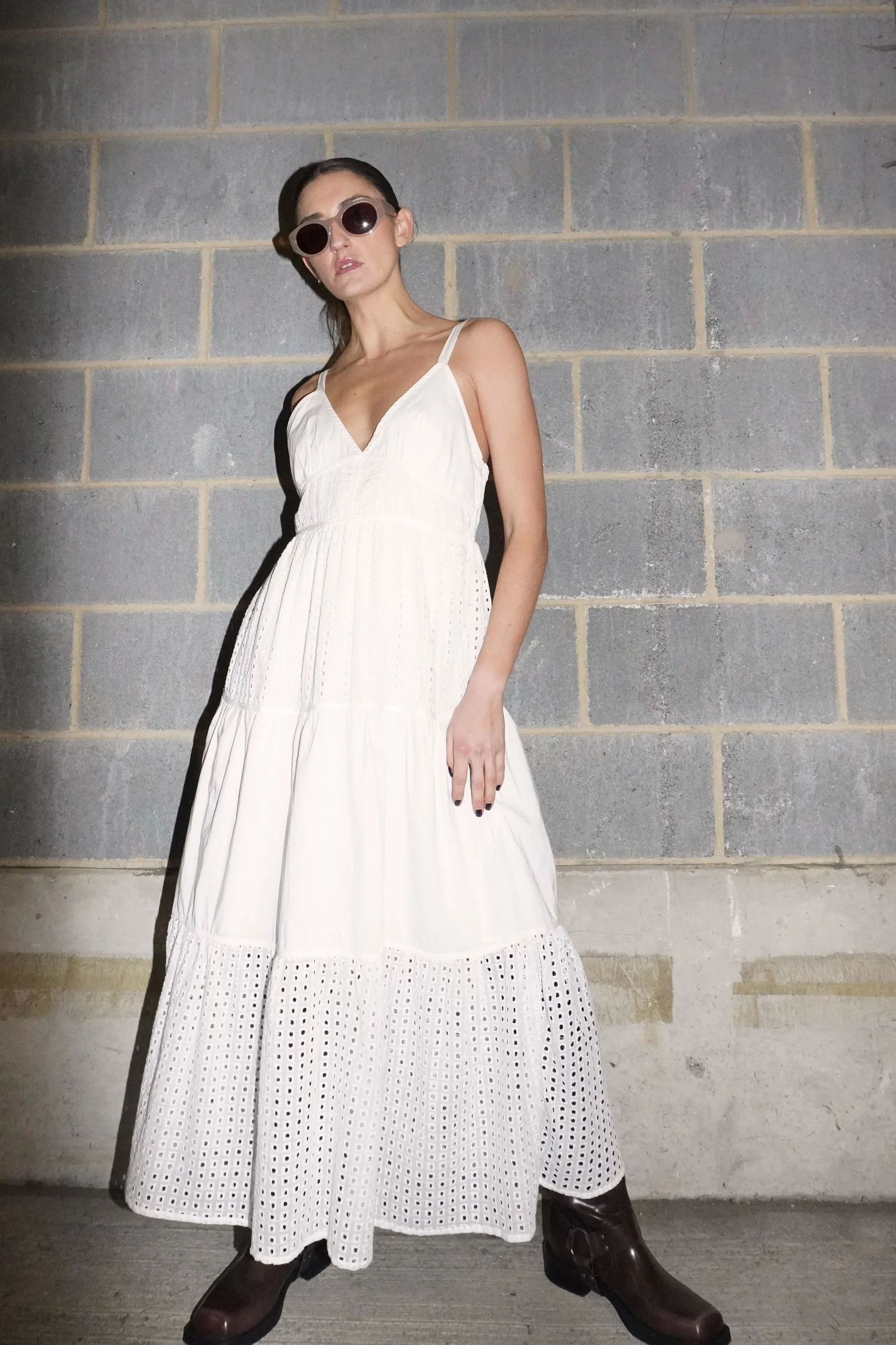 Religion - Abito maxi estivo con spalline