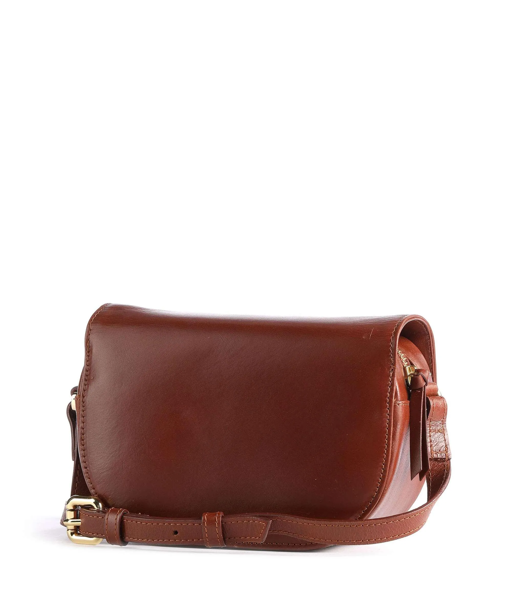  Royal RepubliQ Raf Curve Borsa a tracolla pelle di bufalo cognac  