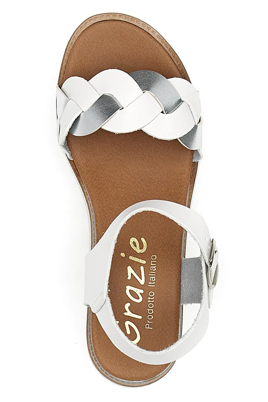 Sandali Con Platform Grazie 73007 Bianchi