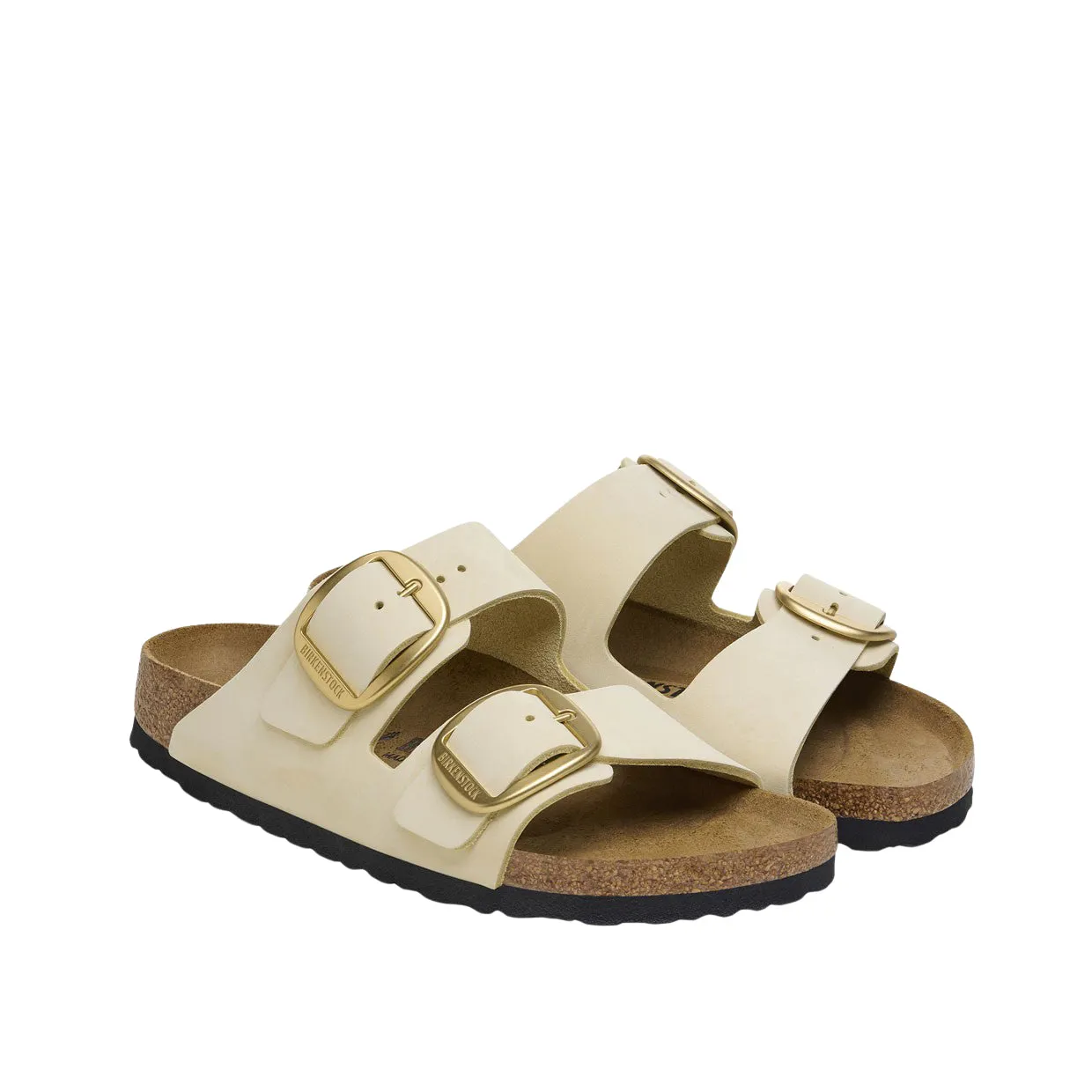 Sandali Donna Birkenstock Arizona Big Buckle Ecru