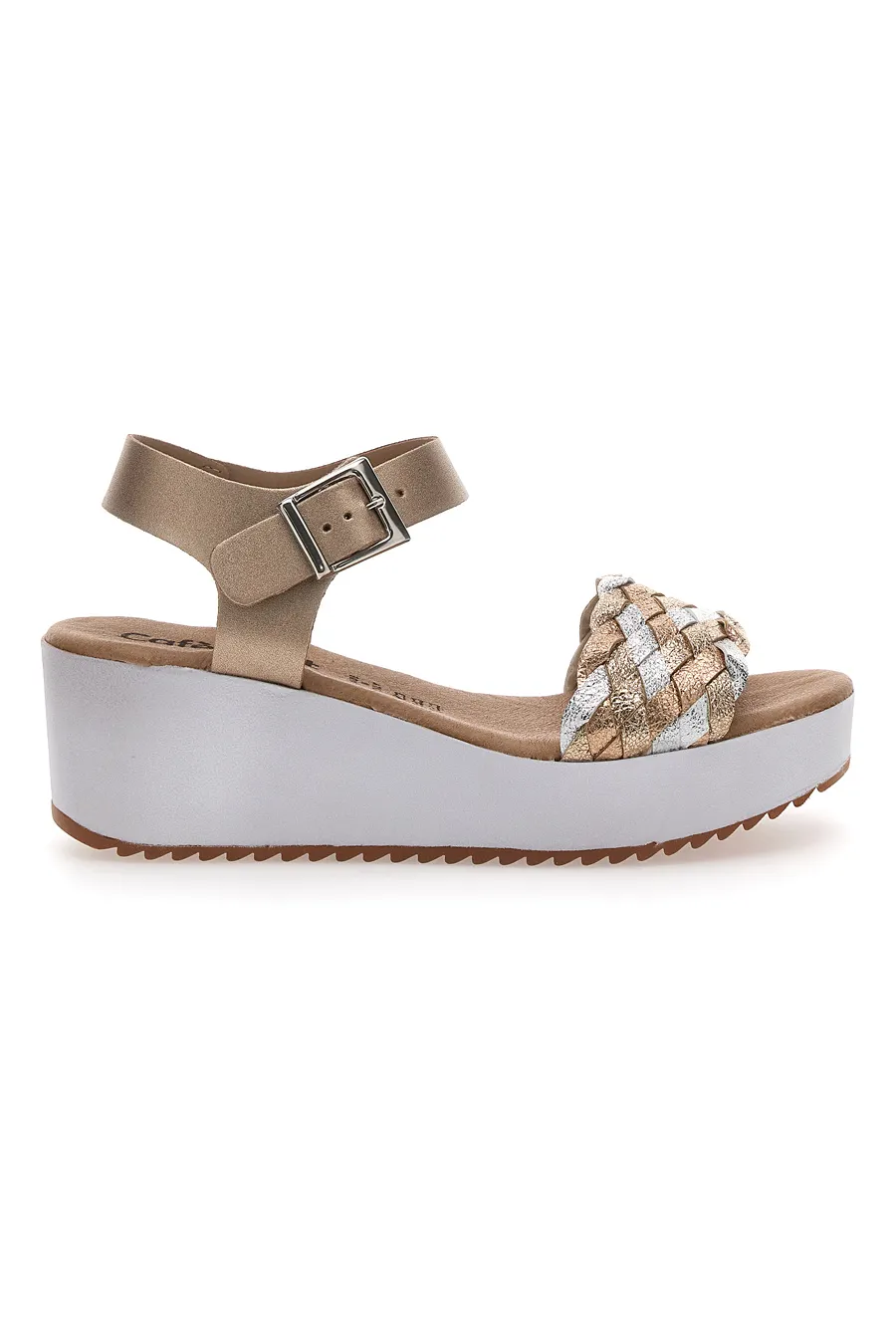 Sandali Platform Gold Cafè Cost 36321