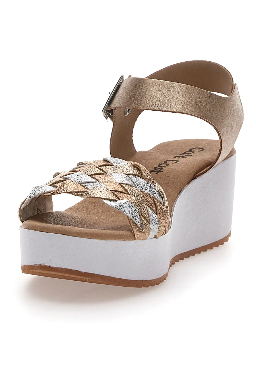 Sandali Platform Gold Cafè Cost 36321