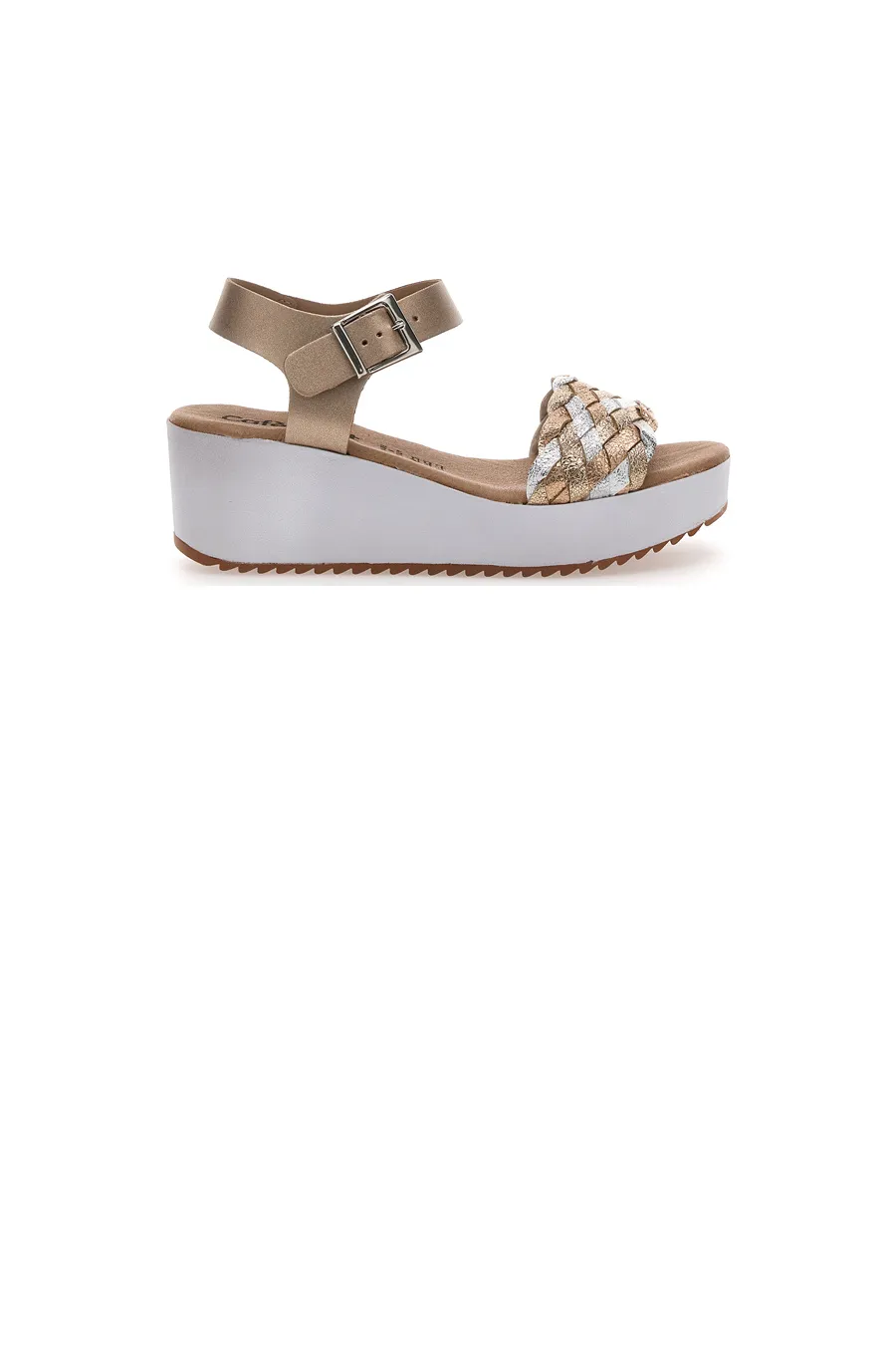 Sandali Platform Gold Cafè Cost 36321