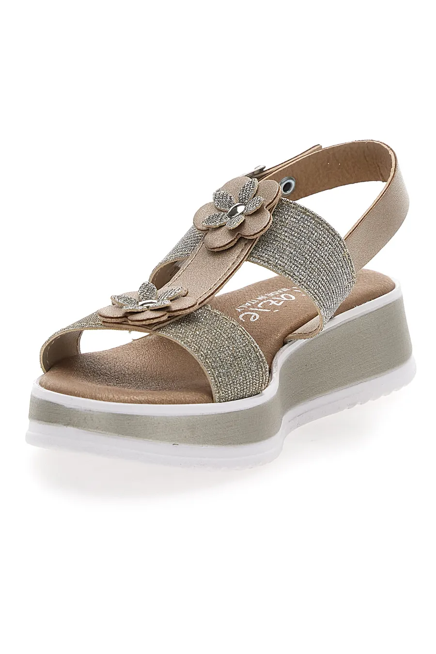 Sandali Platform Platino Grazie 3355