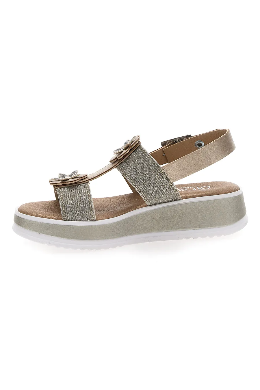 Sandali Platform Platino Grazie 3355