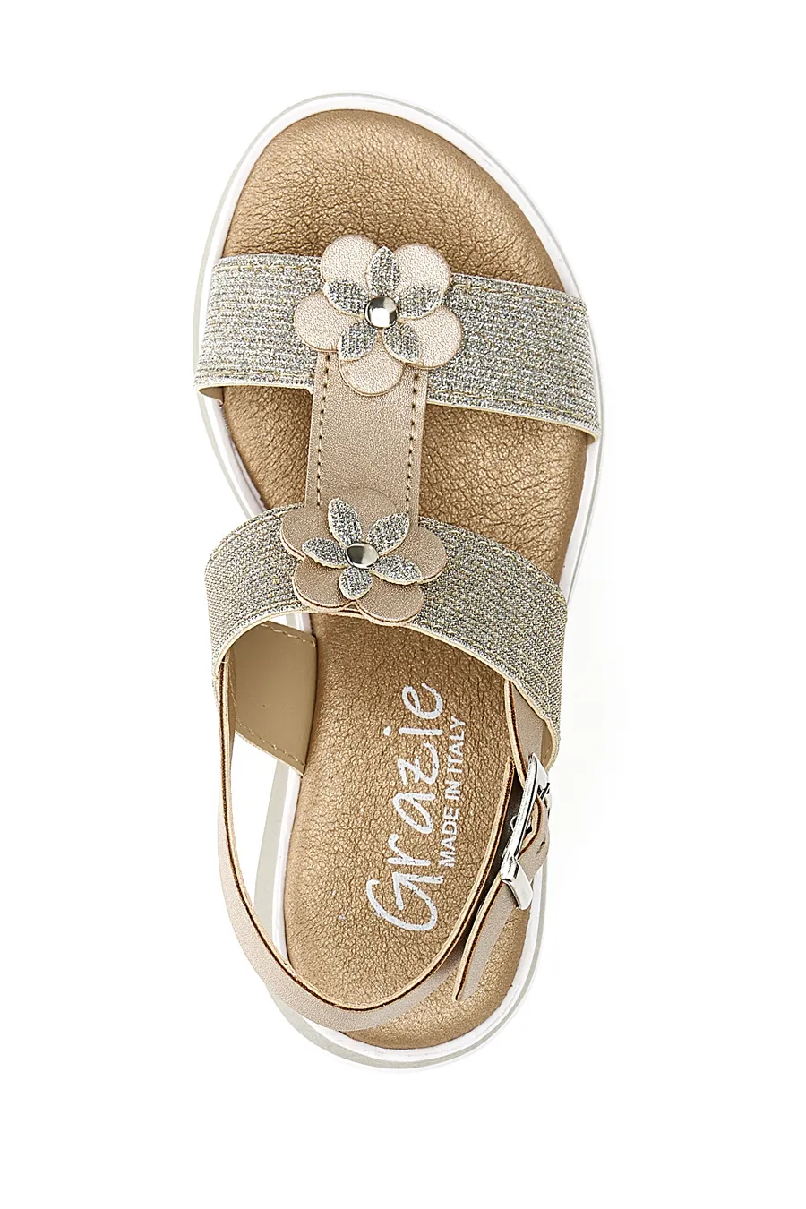 Sandali Platform Platino Grazie 3355
