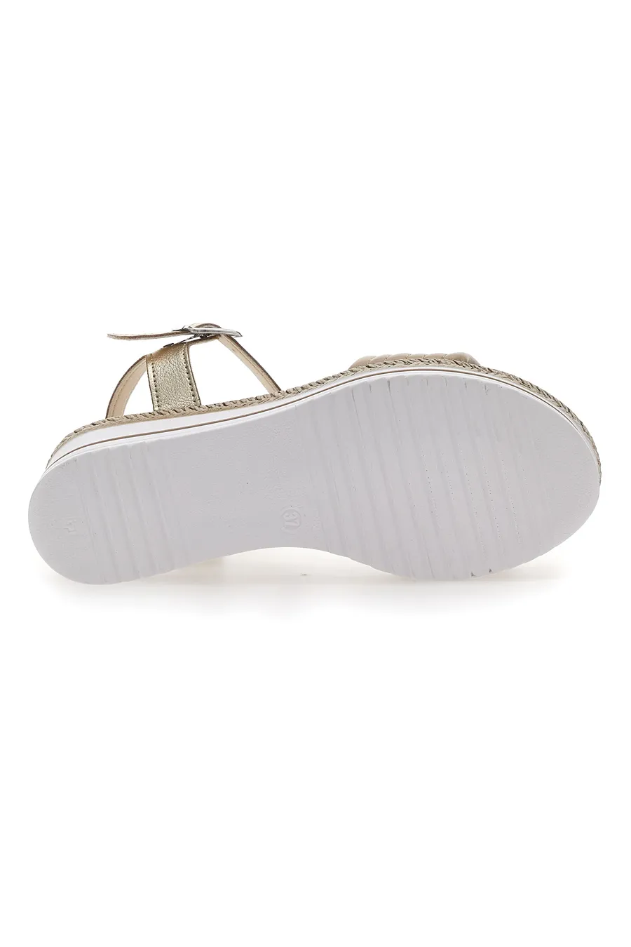 Sandali Platform Prima Riga 378109 Beige