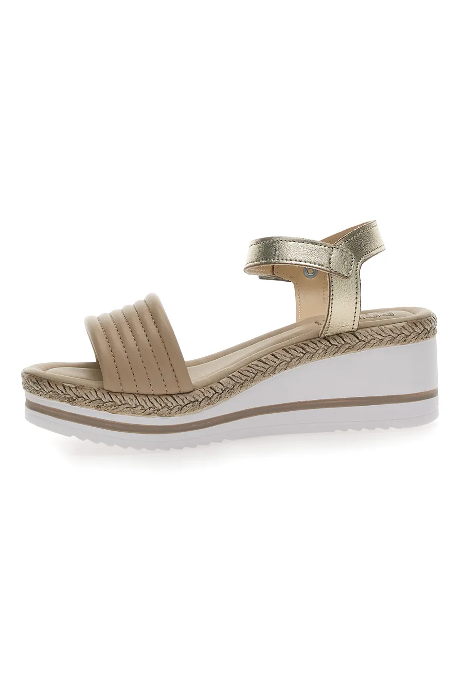 Sandali Platform Prima Riga 378109 Beige