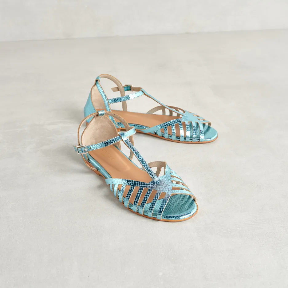 Sandali T-Strap Sky