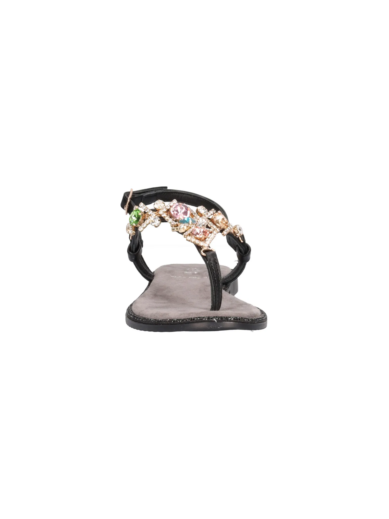 Sandalo infradito keys da donna nero