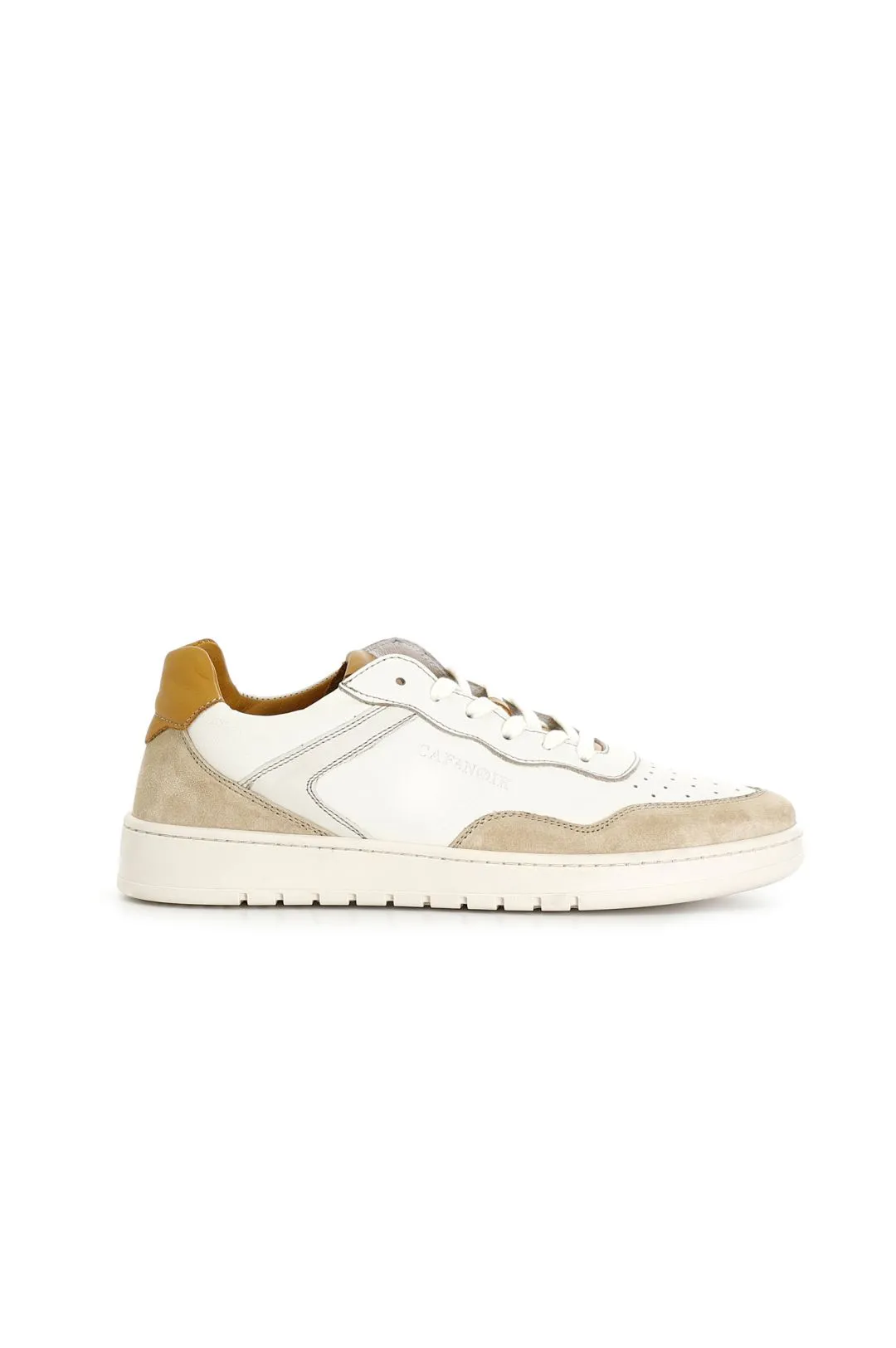 scarpa bimateriale allacciata multicolor multi beige