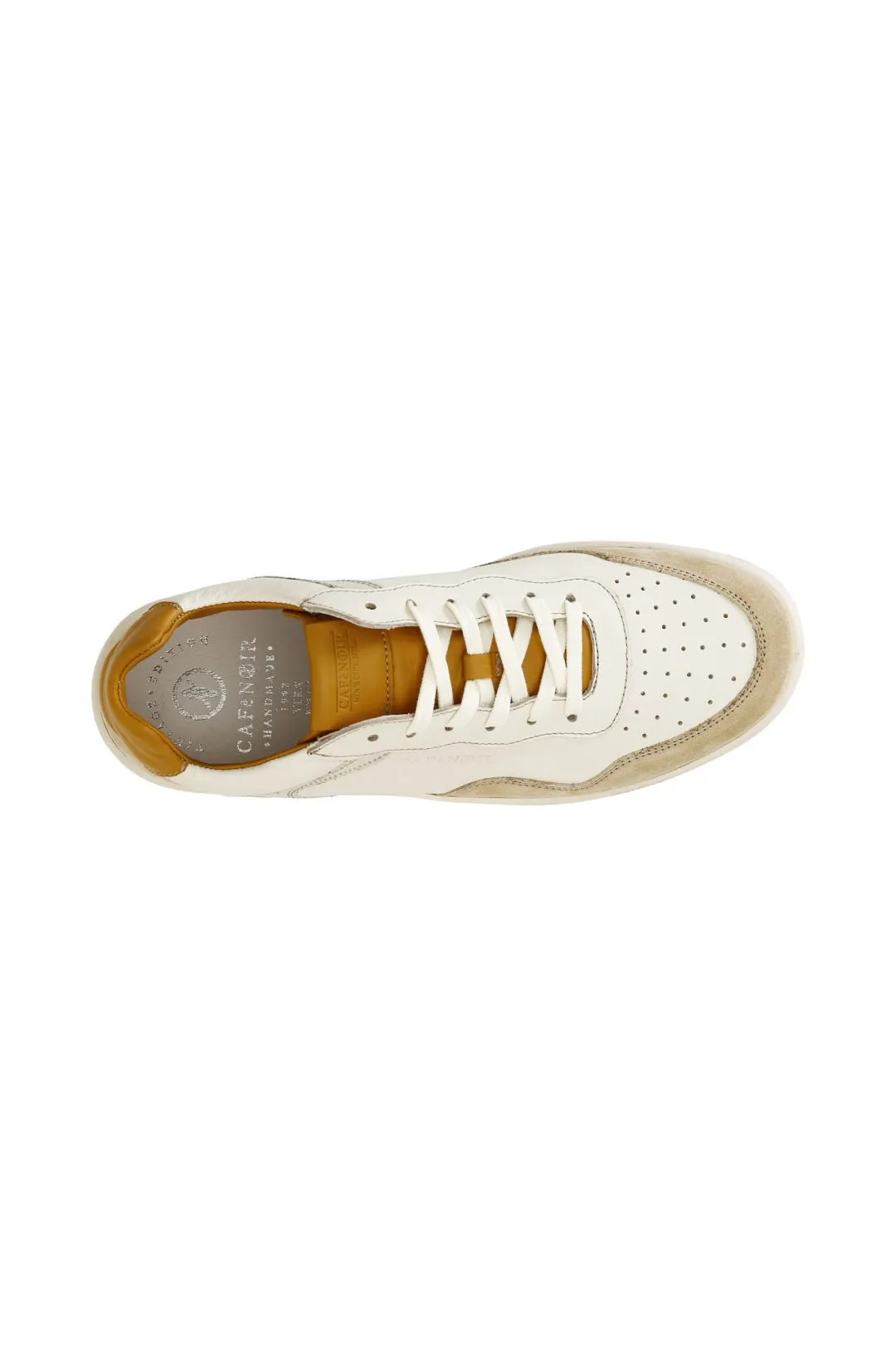scarpa bimateriale allacciata multicolor multi beige