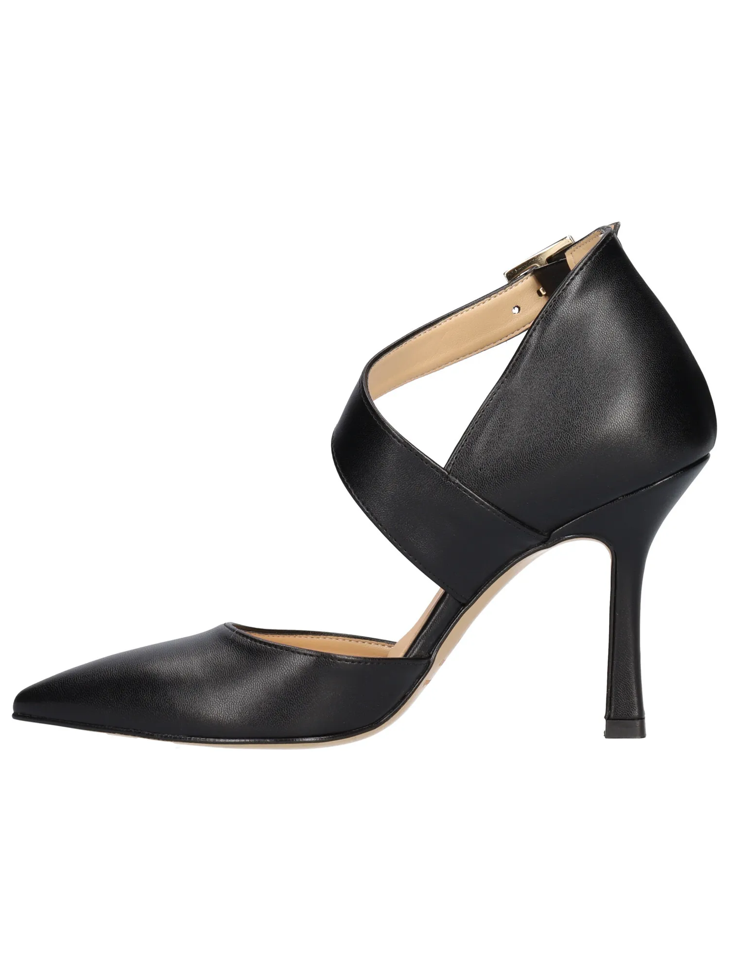 Scarpa con tacco fino Liviana da donna nera