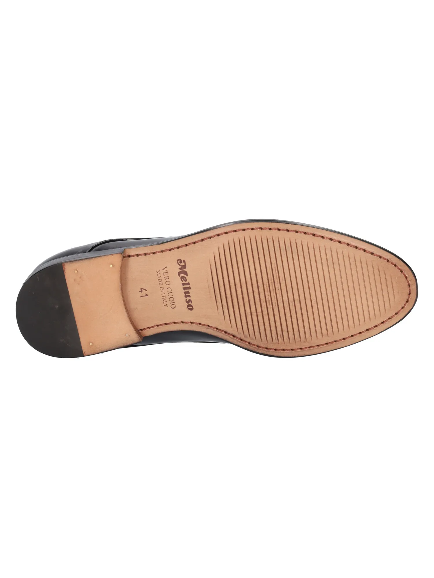Scarpa elegante Melluso da uomo nera