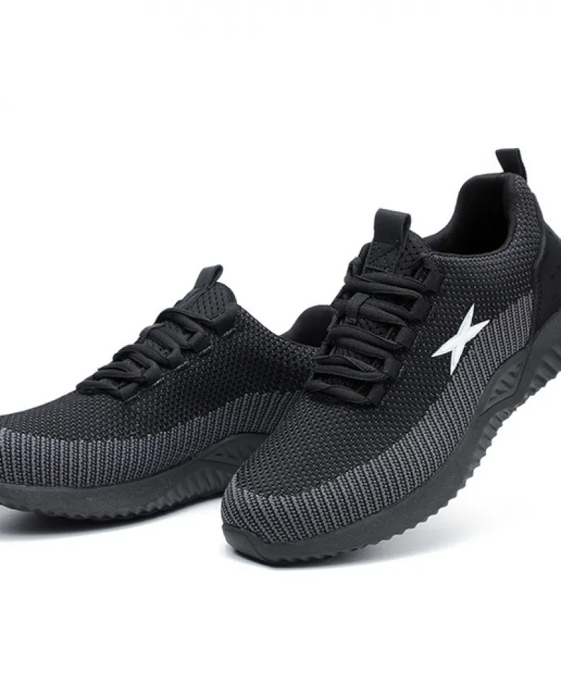 Scarpe da lavoro estive con punta in acciaio Scarpe antinfortunistiche da uomo Scarpe casual industriali leggere da uomo Sicurez