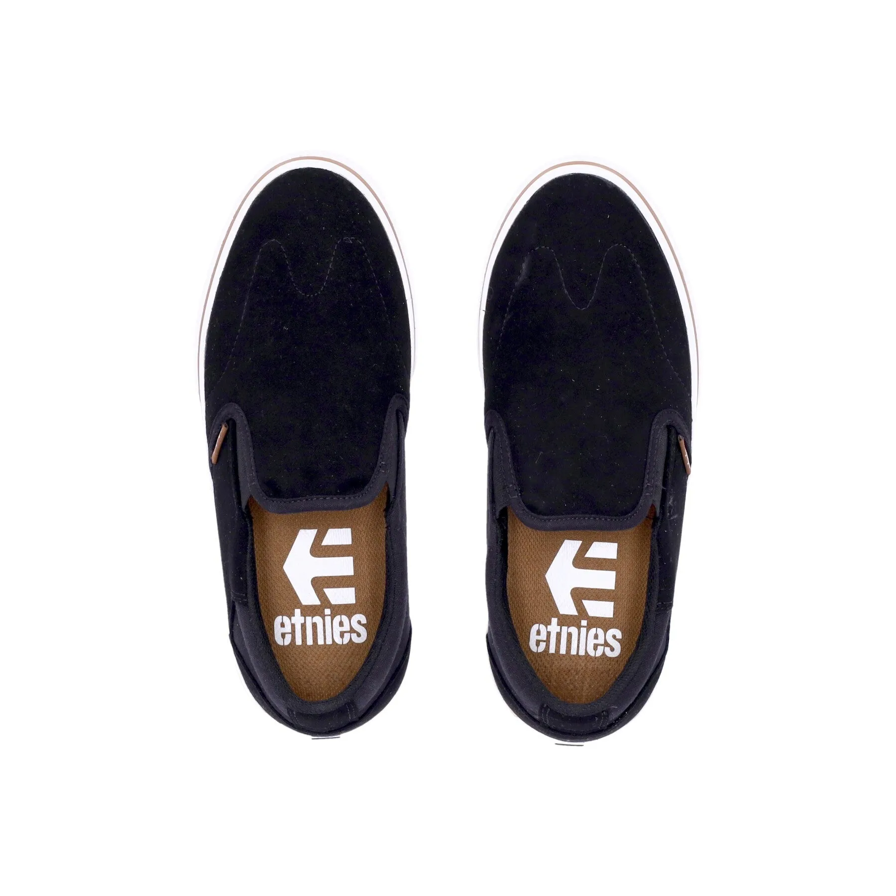 Scarpe Skate Uomo Marana Slip Black/white/gum