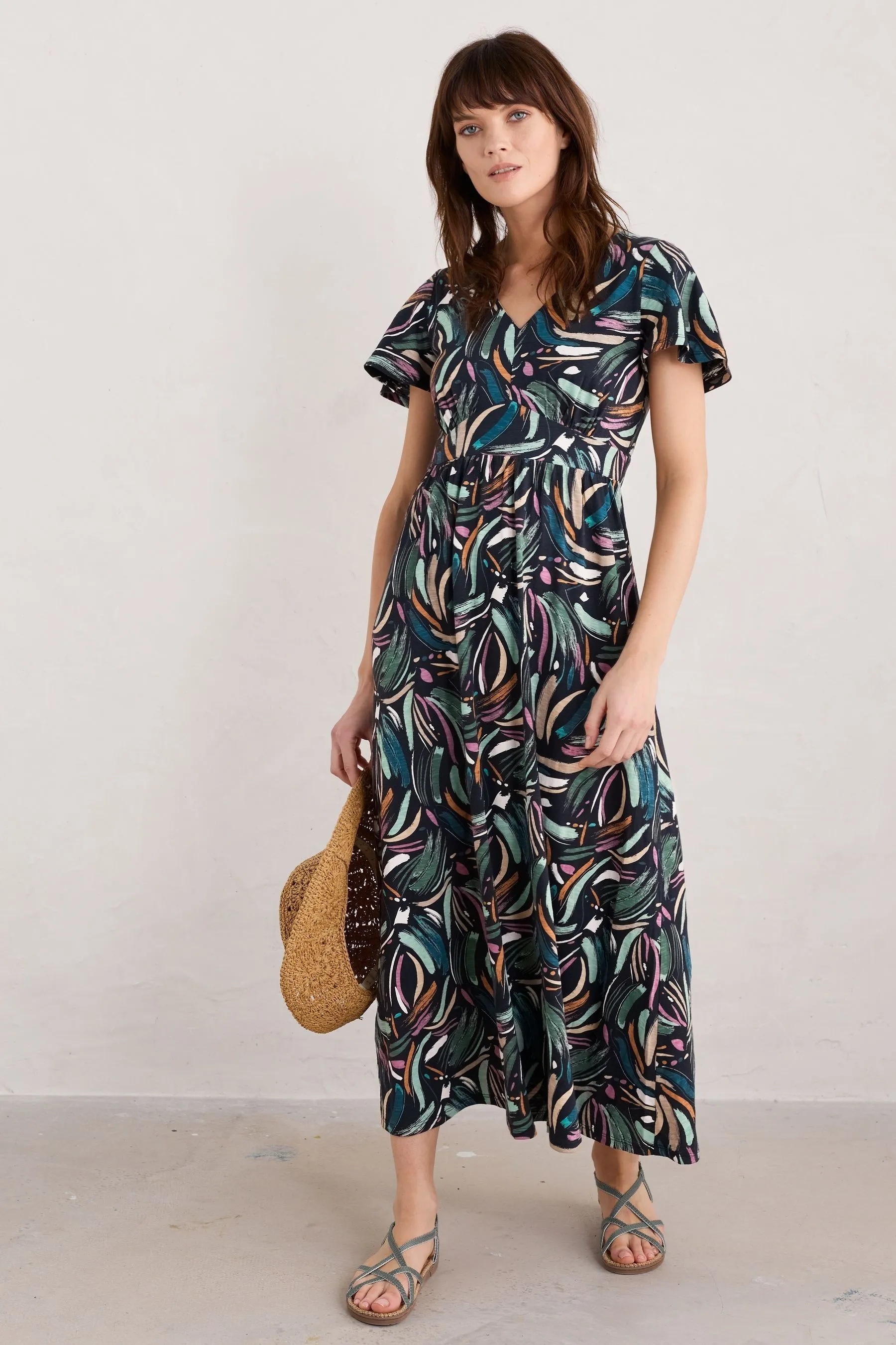 Seasalt Cornwall - Chateaux - Abito maxi multicolore