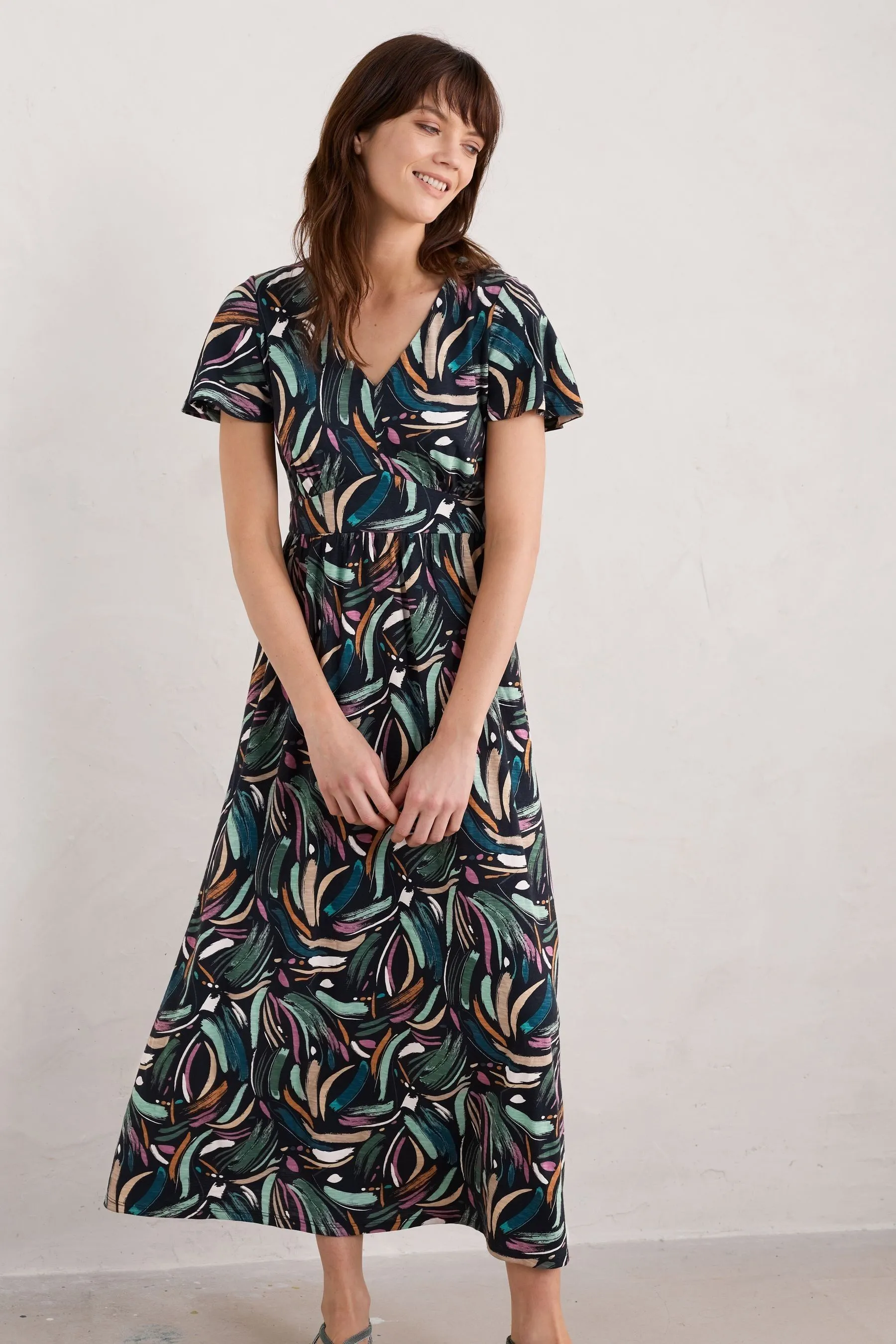 Seasalt Cornwall - Chateaux - Abito maxi multicolore