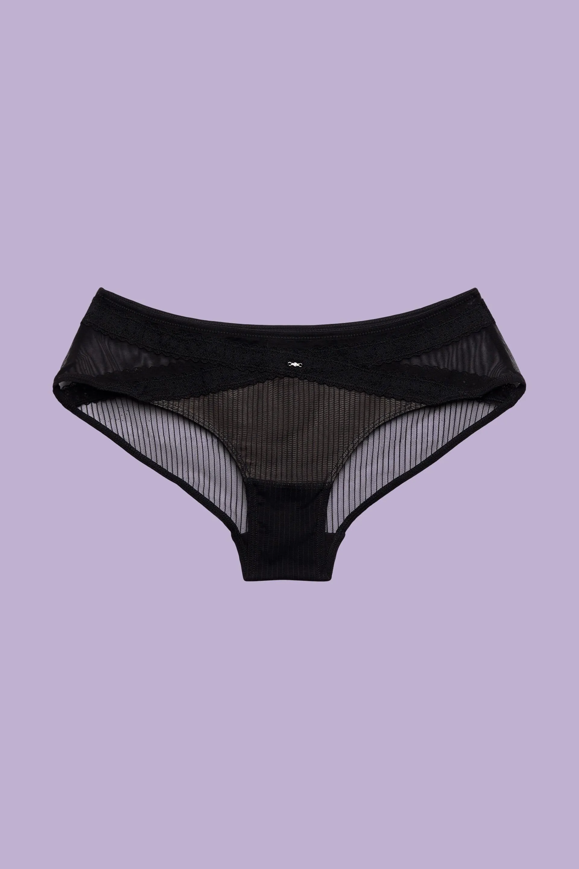 Shorts a culotte brasiliana in mesh