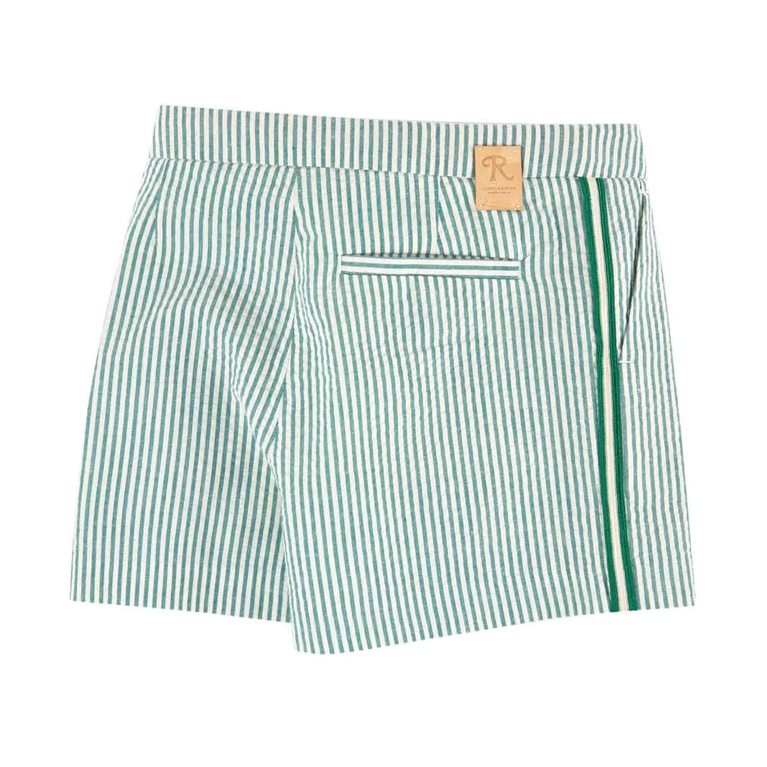 Shorts A Righe Ragazza