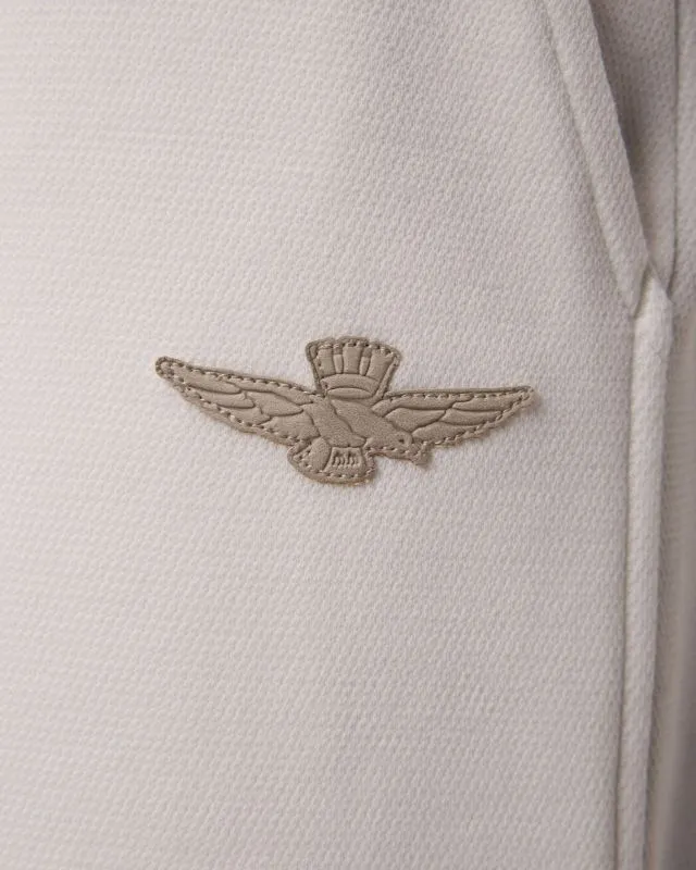 Shorts da tuta bianchi da uomo Aeronautica Militare