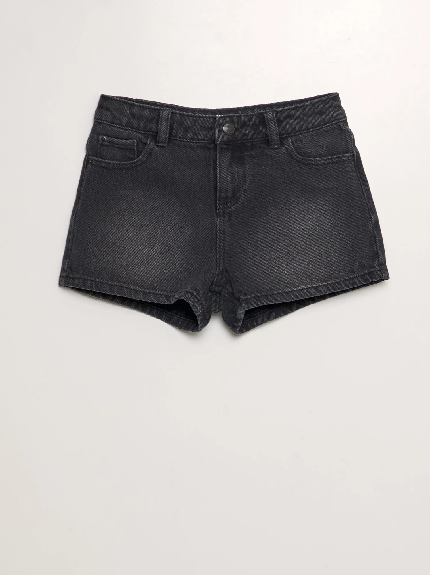 Shorts in jeans classici - NERO