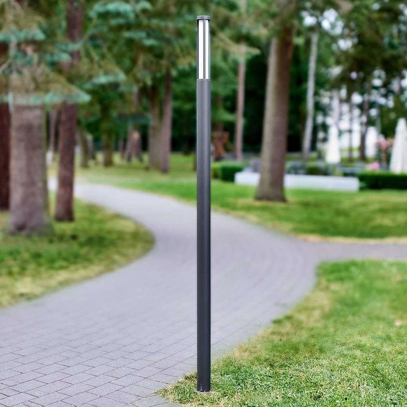 Sidny Lampada da Giardino Grigio Scuro - Lucande | Acquista online