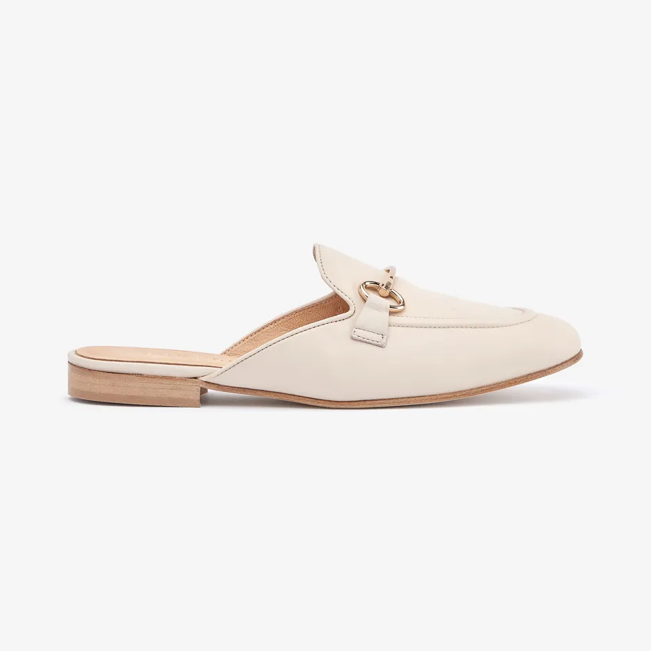 Slipper Avorio con Morsetto