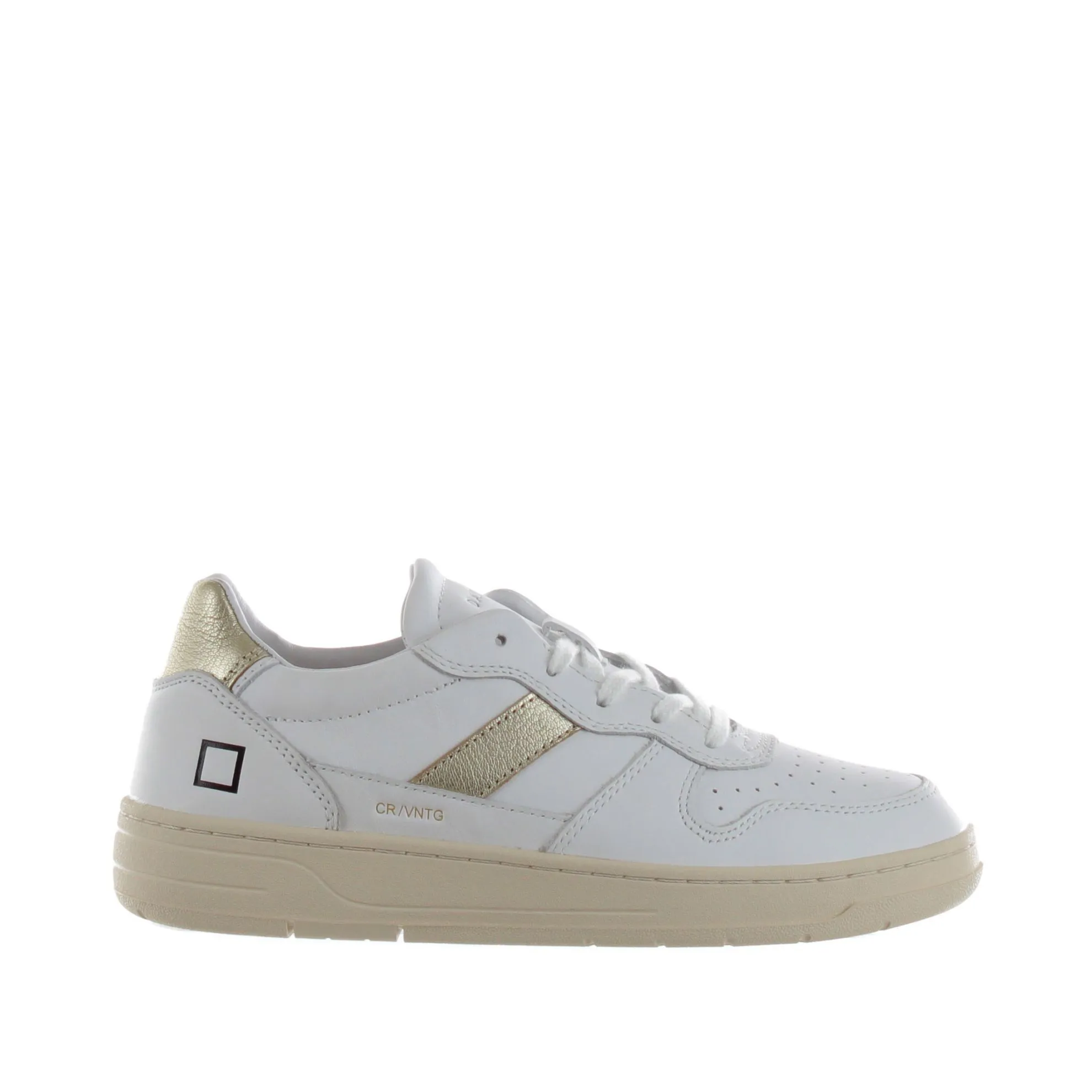 Sneaker court 2.0 vintage in pelle