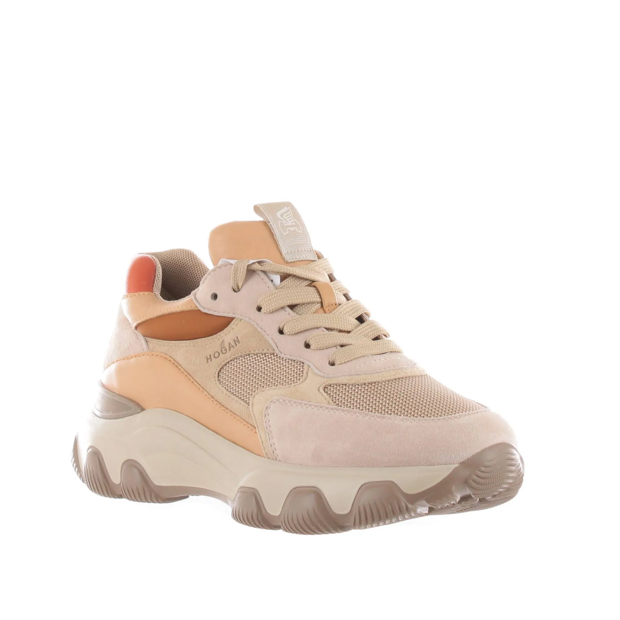 Sneaker hyperactive in pelle scamosciata