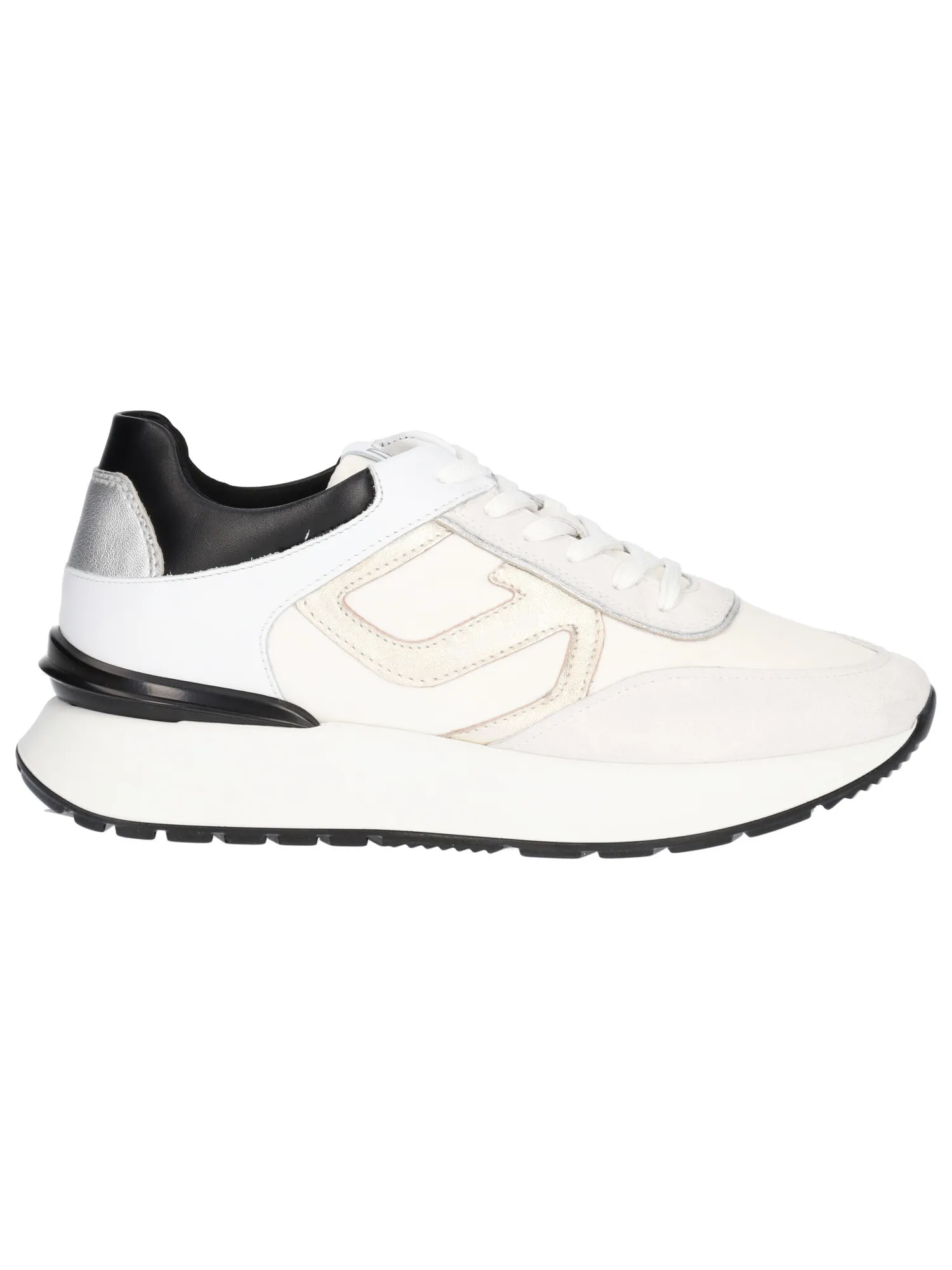 Sneaker Nero Giardini da donna bianca