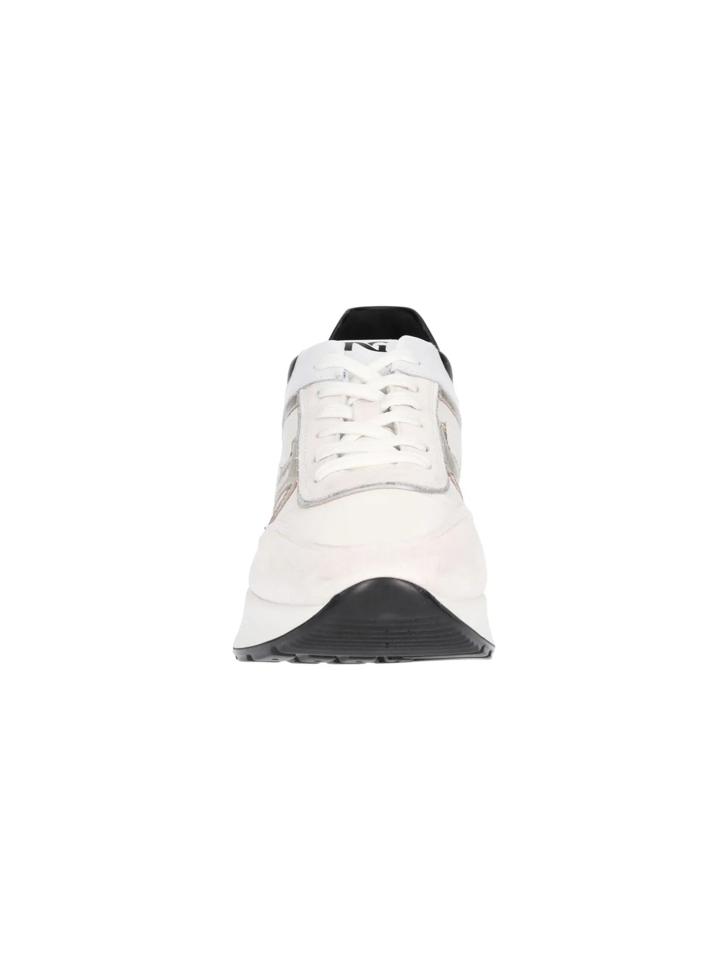 Sneaker Nero Giardini da donna bianca