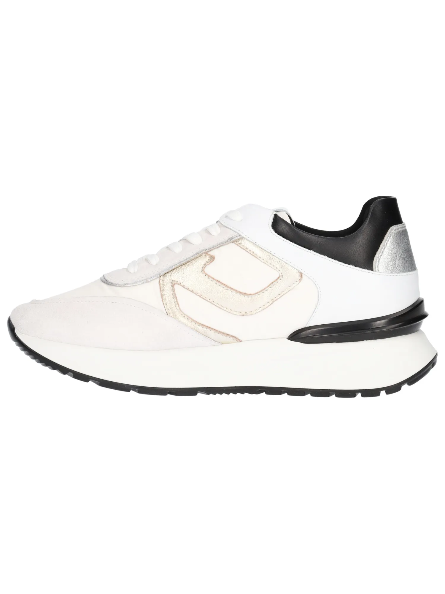 Sneaker Nero Giardini da donna bianca