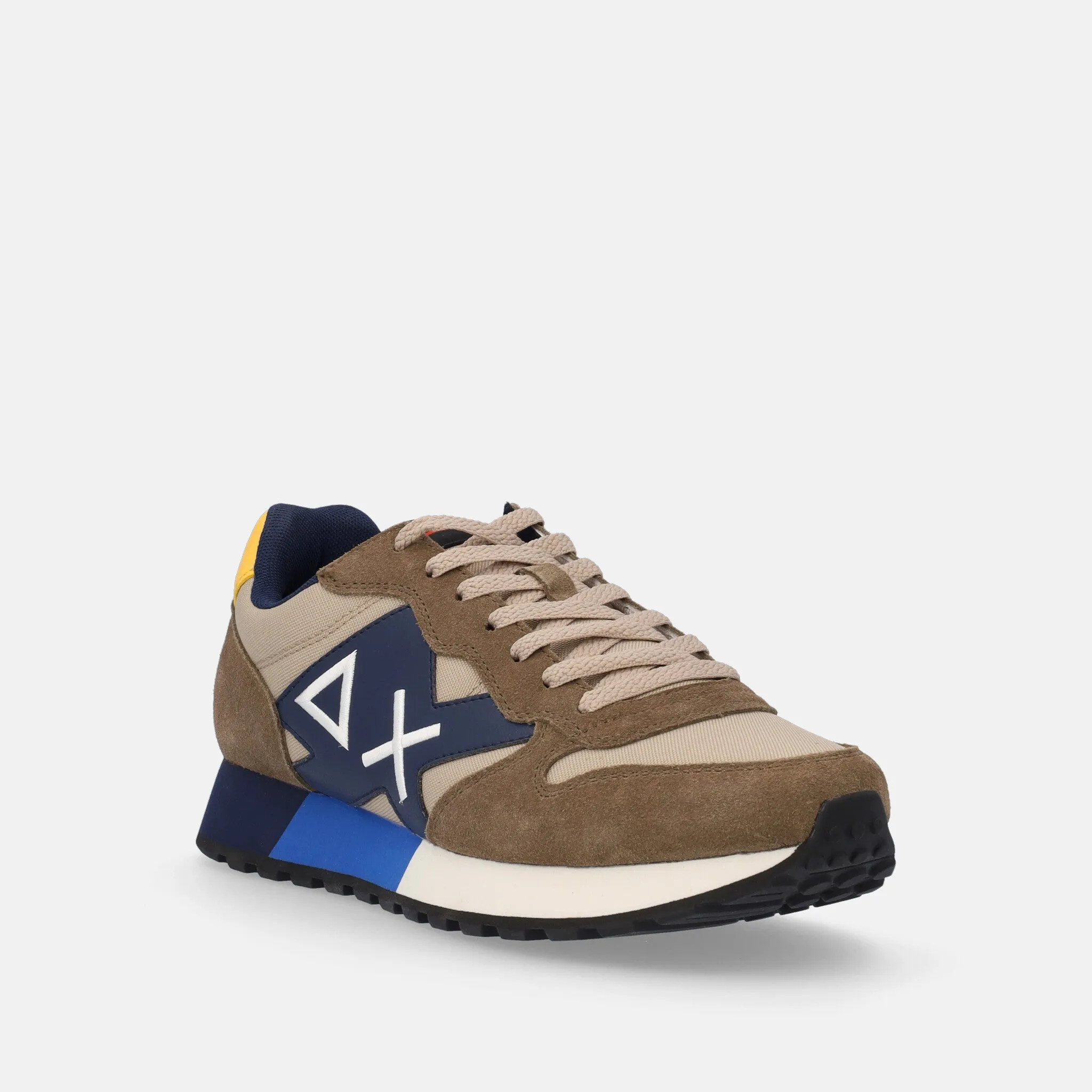 Sneakers uomo Sun68 in pelle scamosciata
