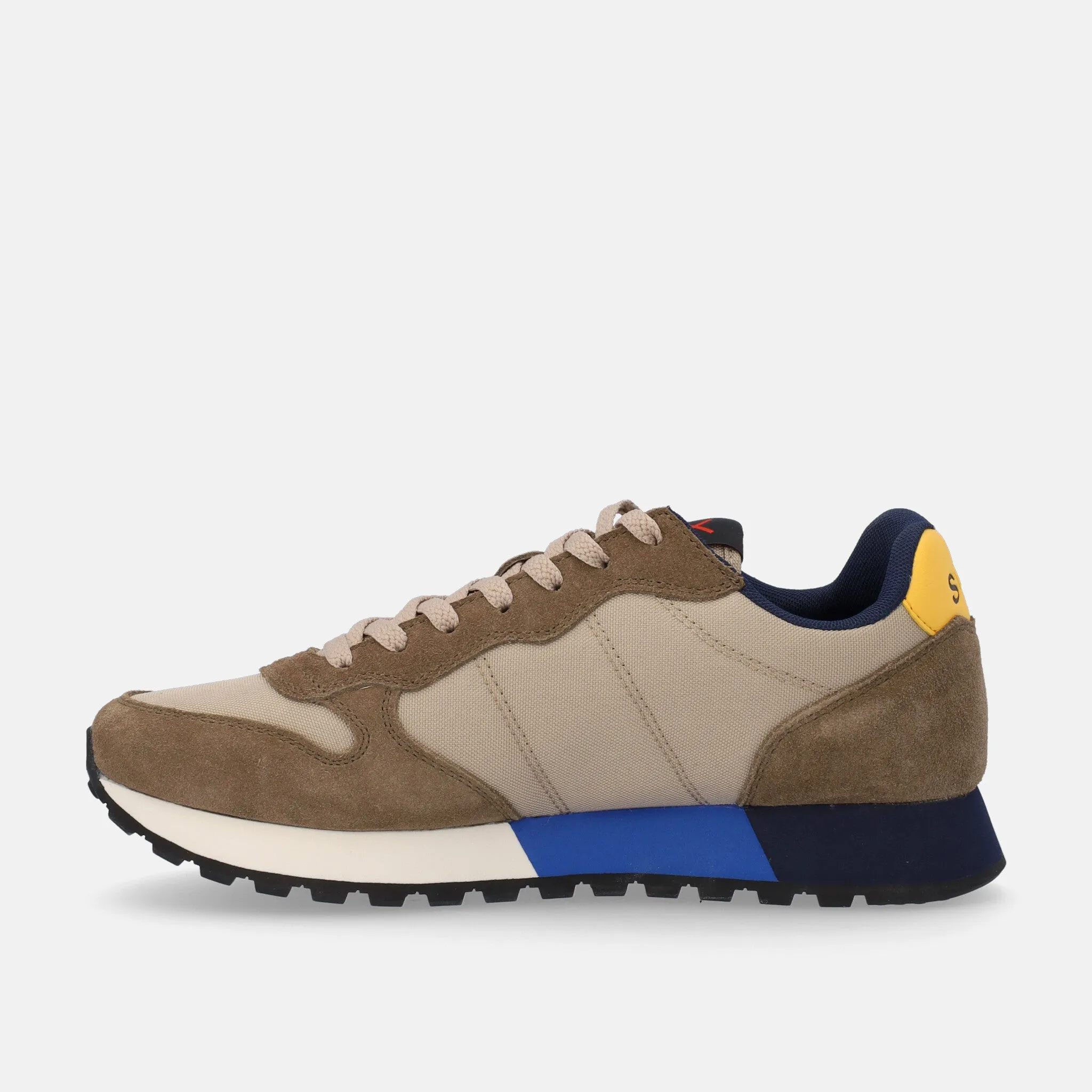 Sneakers uomo Sun68 in pelle scamosciata