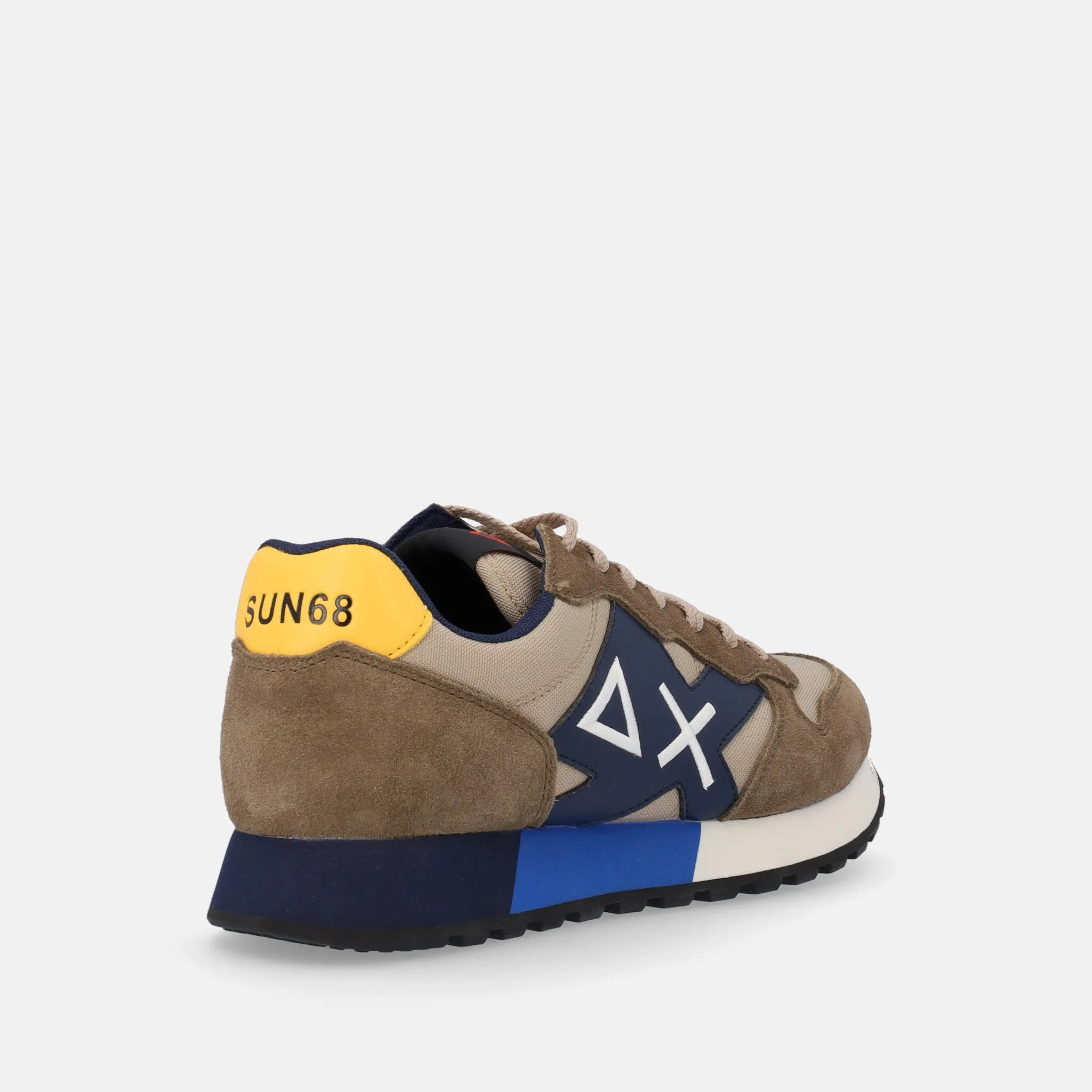Sneakers uomo Sun68 in pelle scamosciata