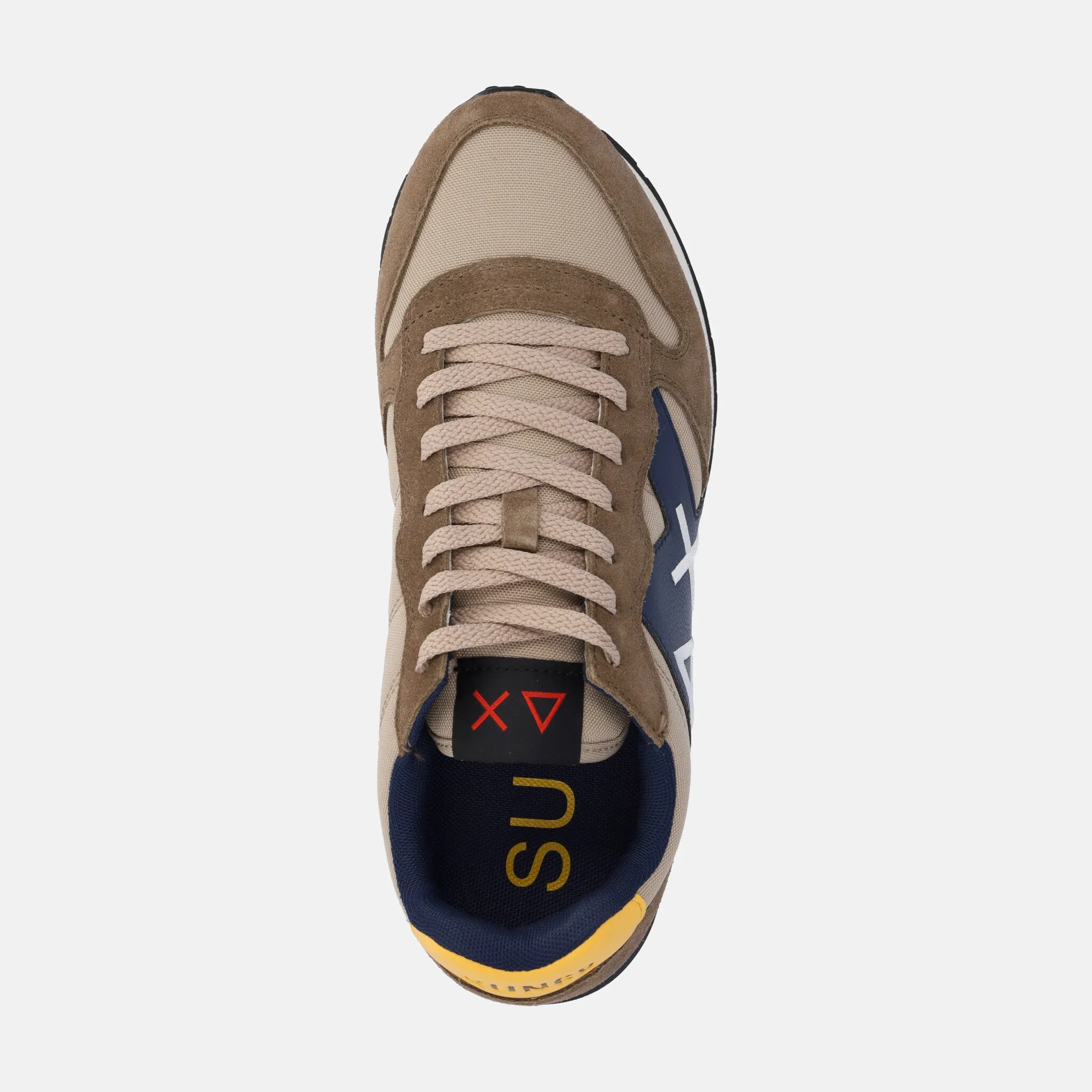Sneakers uomo Sun68 in pelle scamosciata