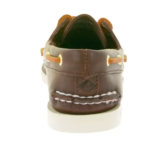 SPERRY Wms Authentic Original 2-Eye Scarpe da barca in vera pelle da donna 9195017 Marrone