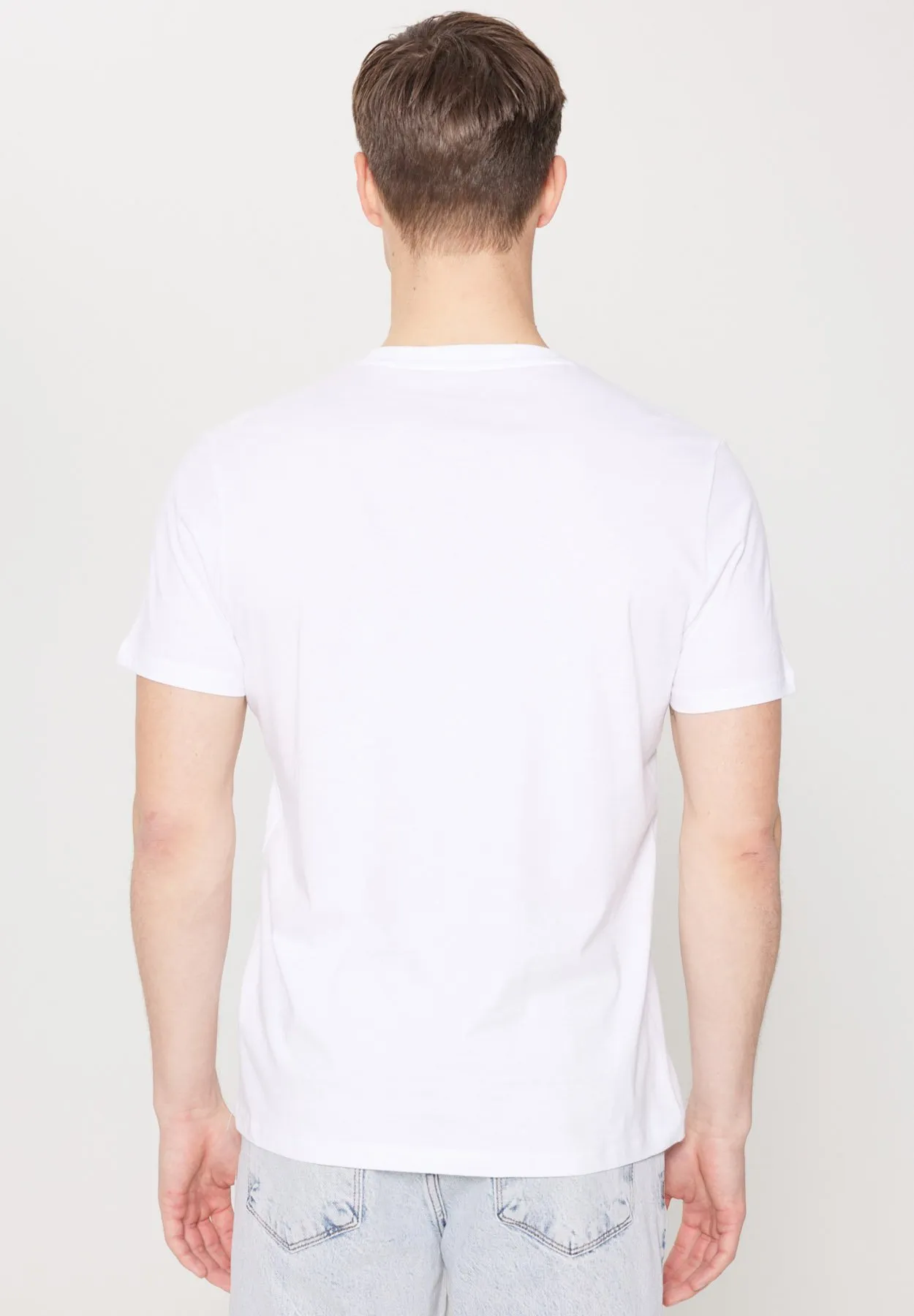 STANDARD FIT O COLLAR - T-shirt con stampa