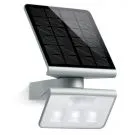 Steinel LED Luce Da Parete XSolar L-S Argento 150lm - 830 Luce Calda -  | Solar - Sensore Di Movimento E Luce