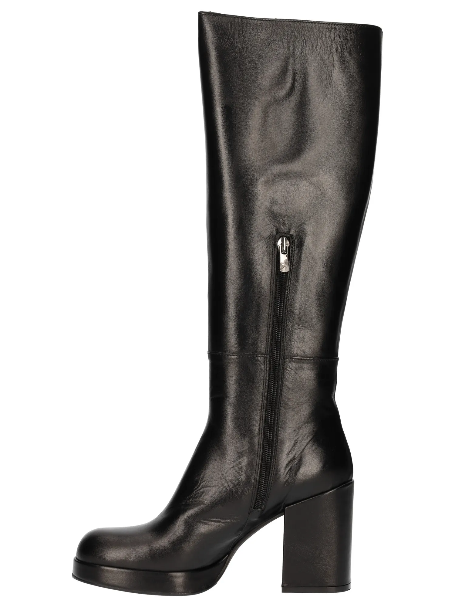 Stivale tacco largo OT da donna nero