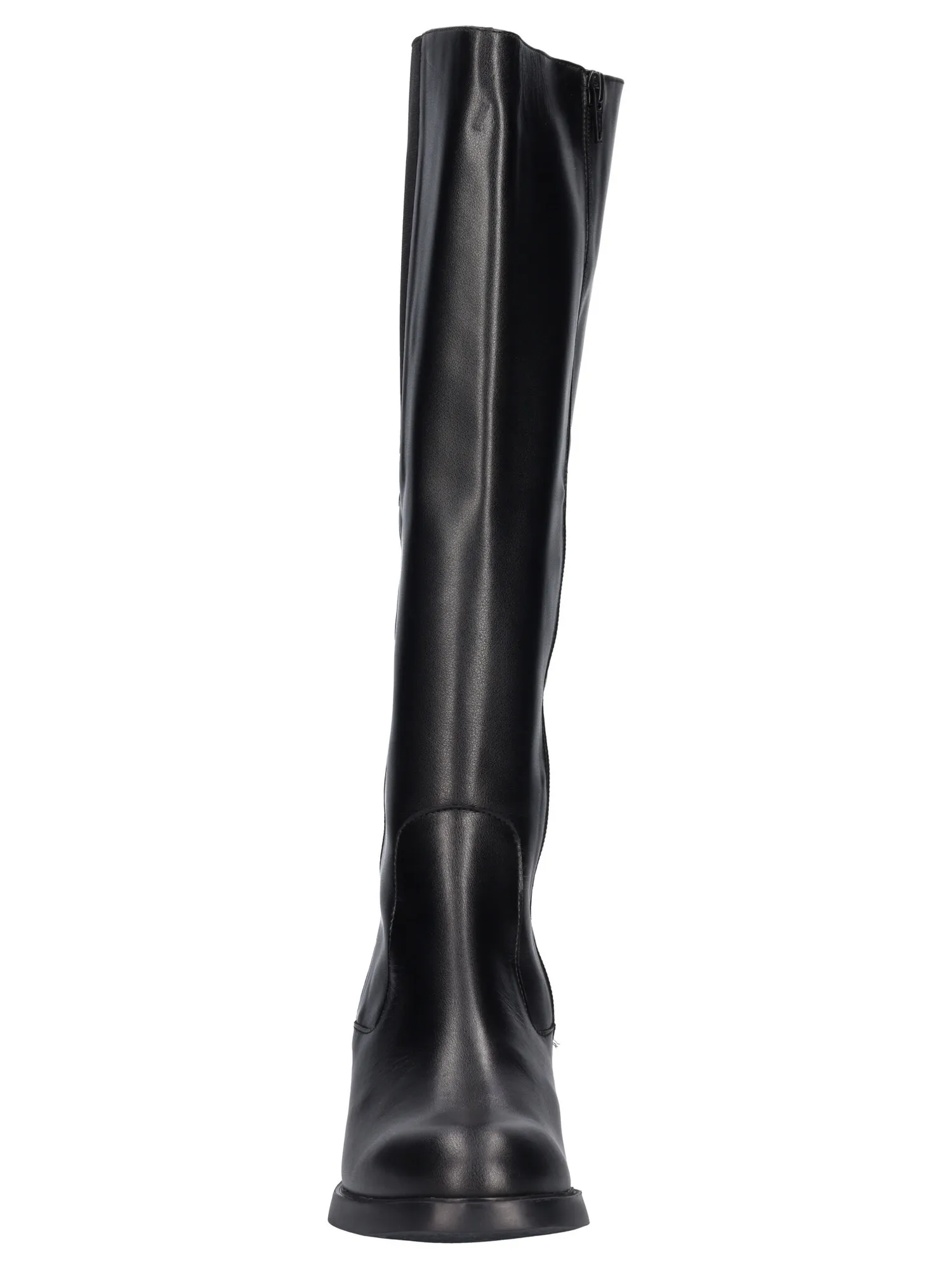 Stivale tacco largo Wonders da donna nero