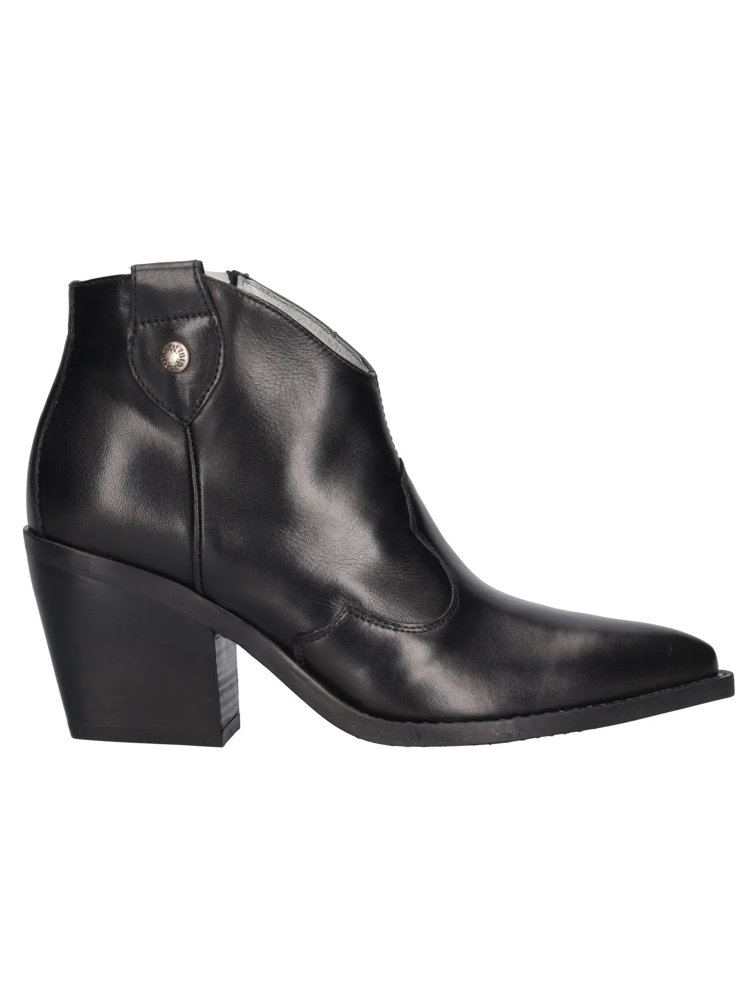 Stivaletto tacco largo Nero Giardini da donna nero