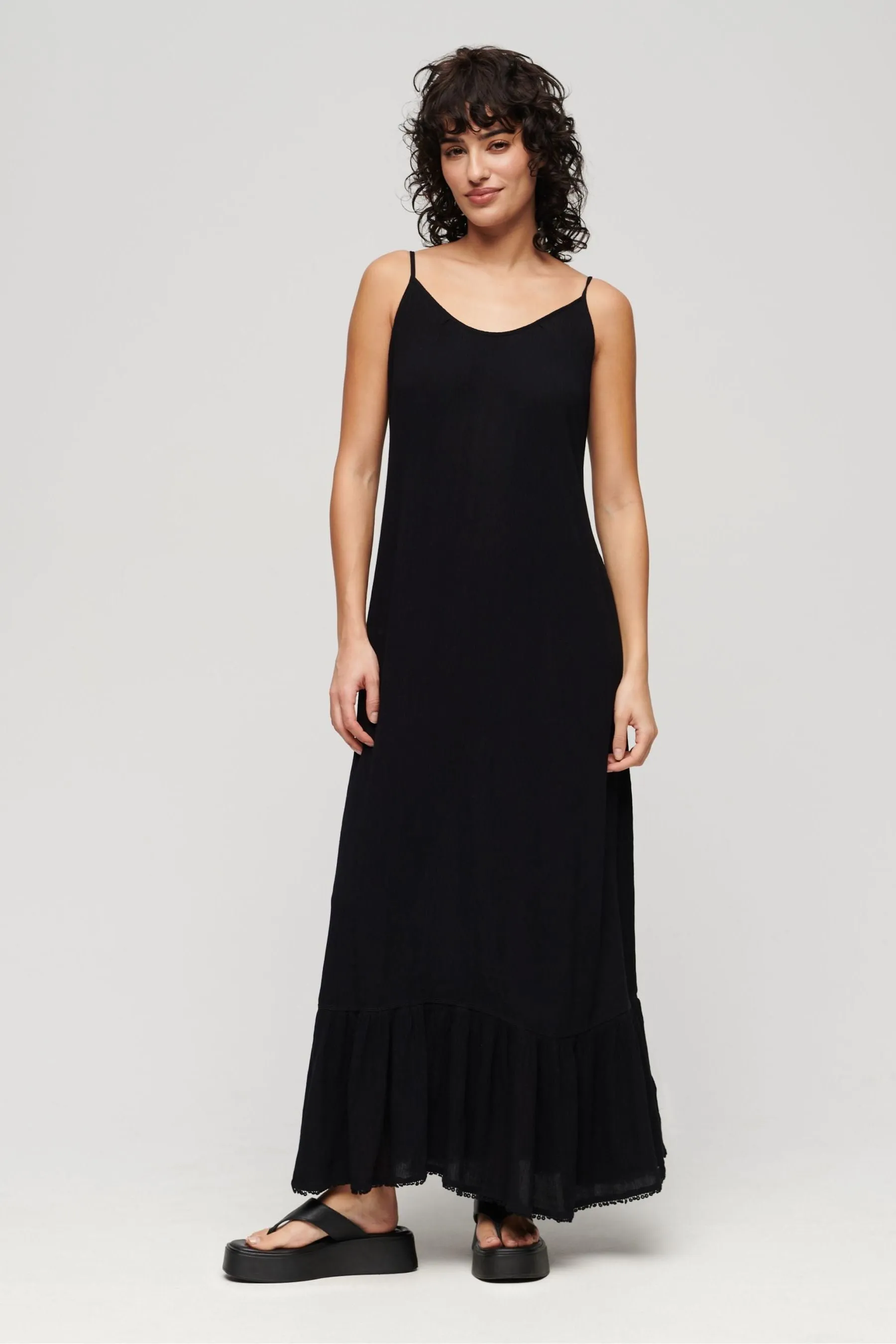 Superdry - Abito maxi a canotta da spiaggia