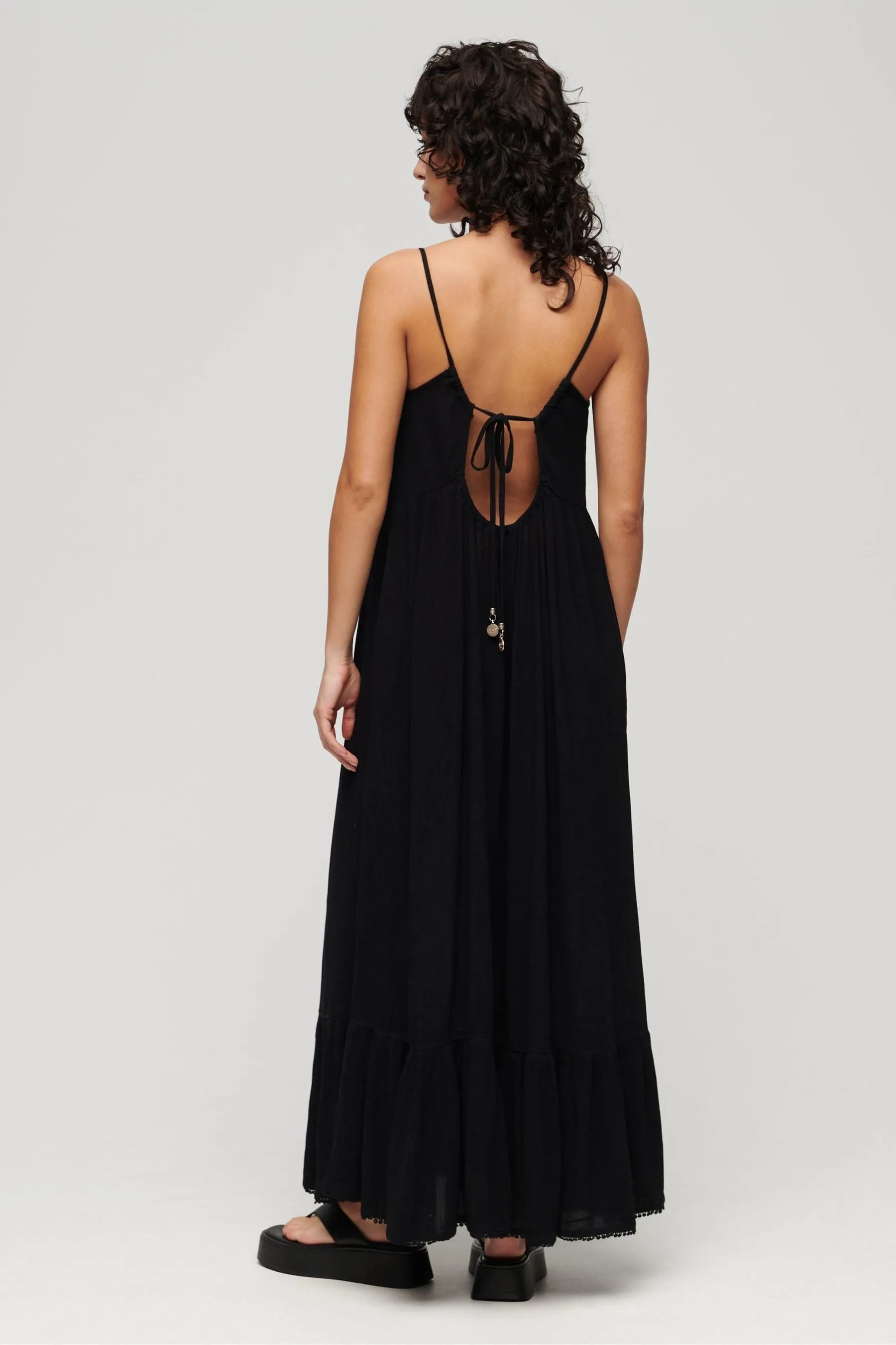 Superdry - Abito maxi a canotta da spiaggia